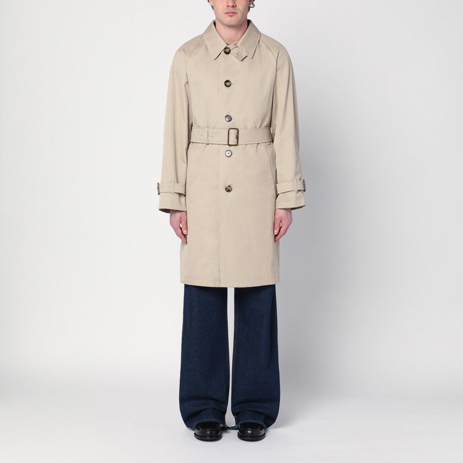 Burberry o1d2blof0226 Belt Trench Coat in Beige Size US M / EU 48-50 / 2 - 1 Thumbnail