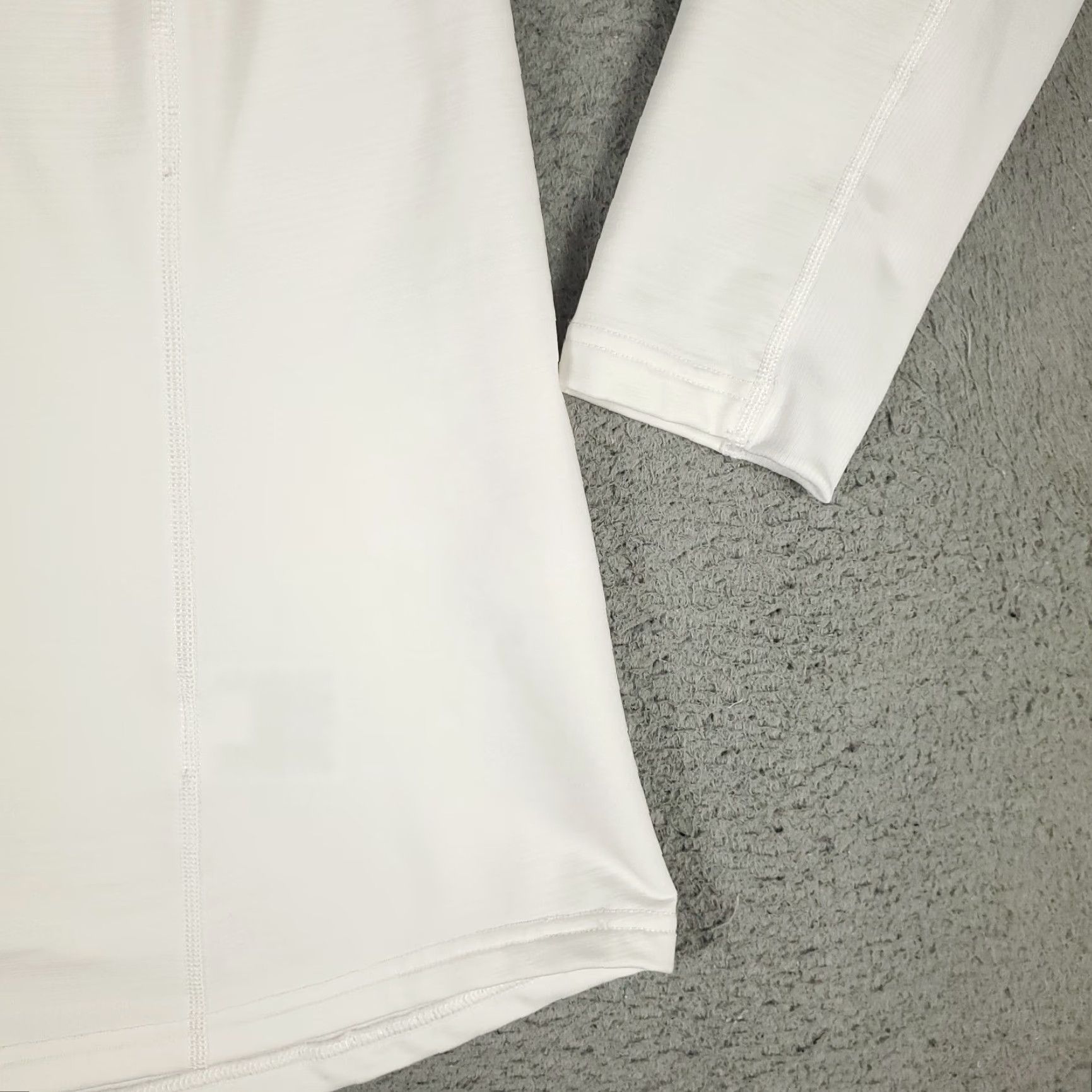 Nike Nike Sweatshirt Mens 2XL White Lightweight Pullover Swoosh 1/4 Zip Dri-FIT Jogging Running Gym Size US XXL / EU 58 / 5 - 4 Thumbnail