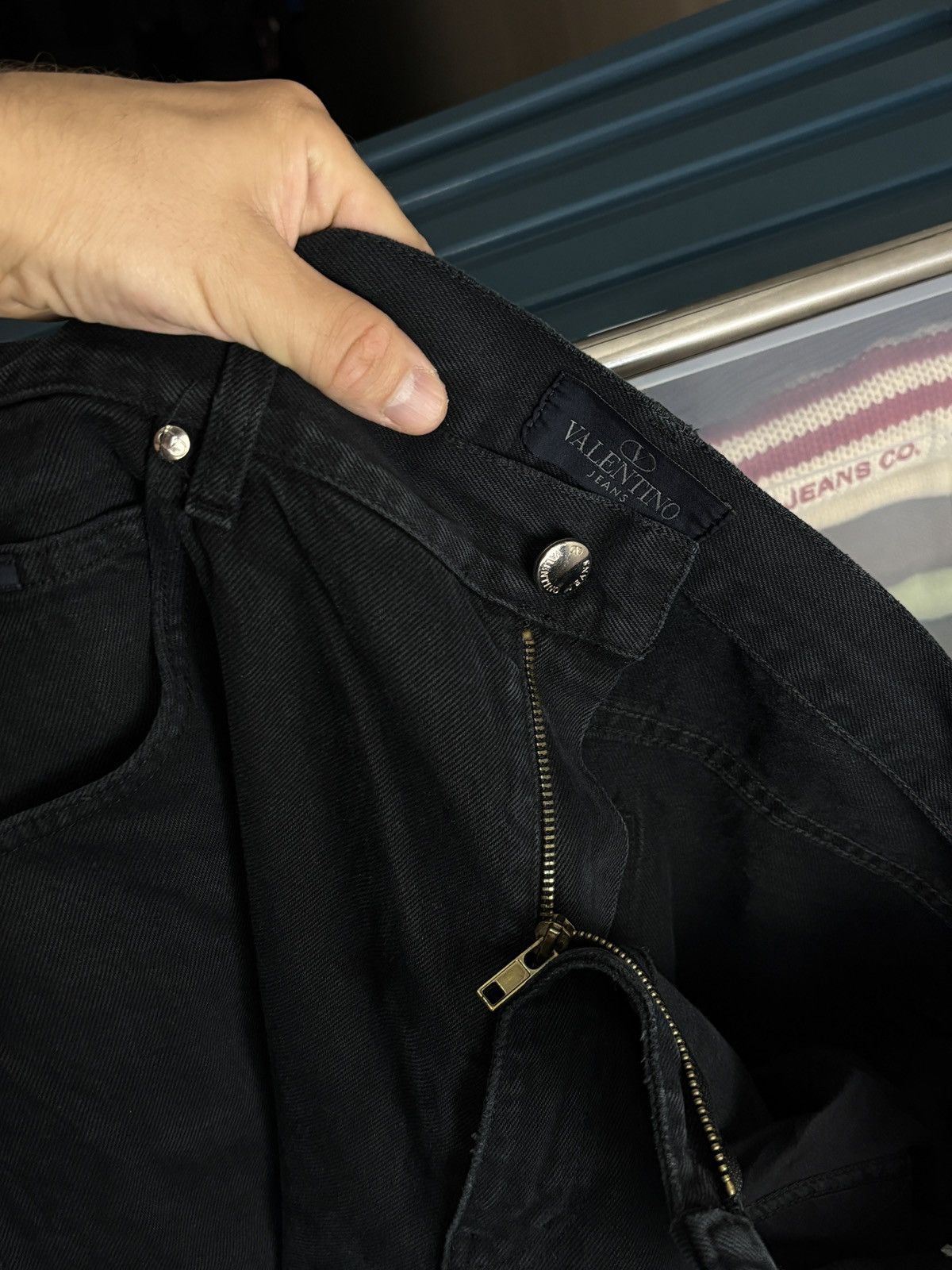 Valentino Valentino Jeans Straight Black Vintage Pants Size US 38 / EU 54 - 7 Thumbnail