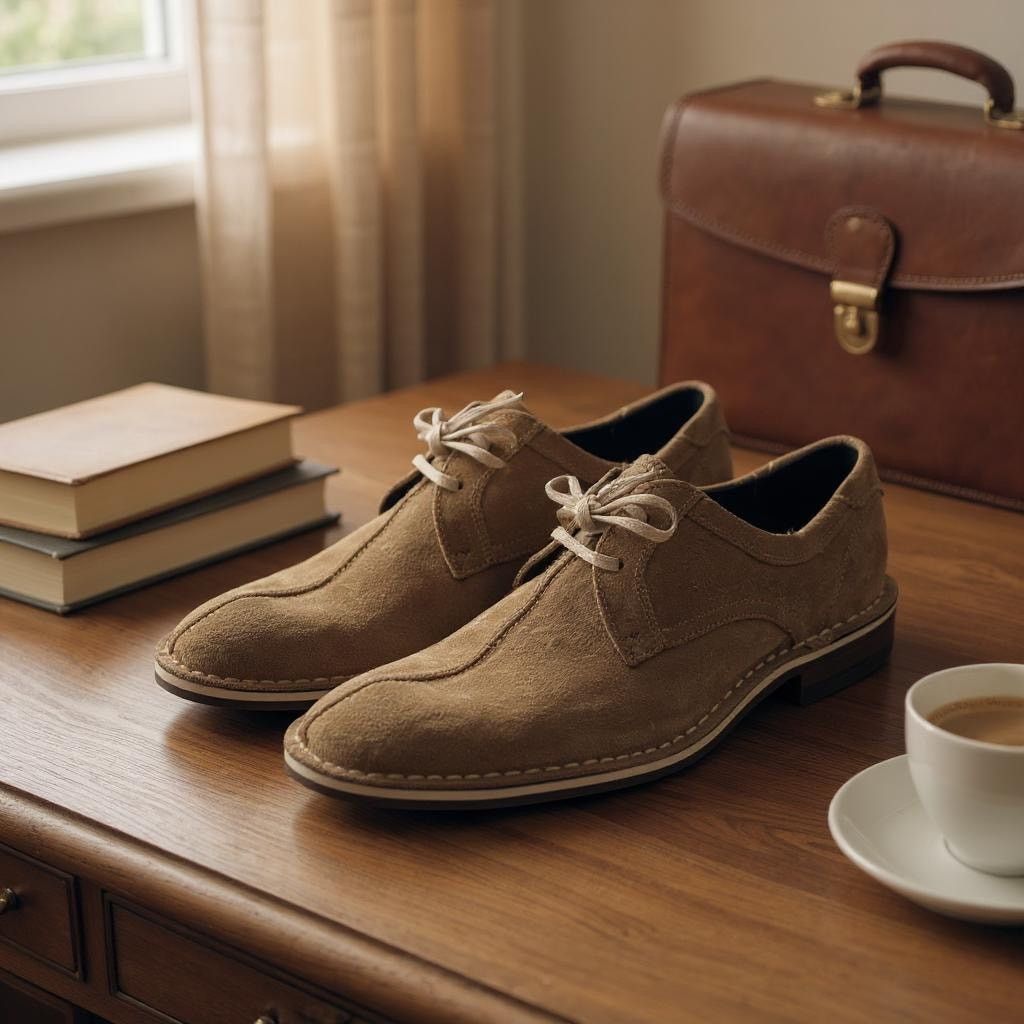 Cole Haan Cole Haan Nike Air Split Toe Lace Up Oxford Shoes Brown 8.5 Size US 8.5 / EU 41-42 - 1 Thumbnail