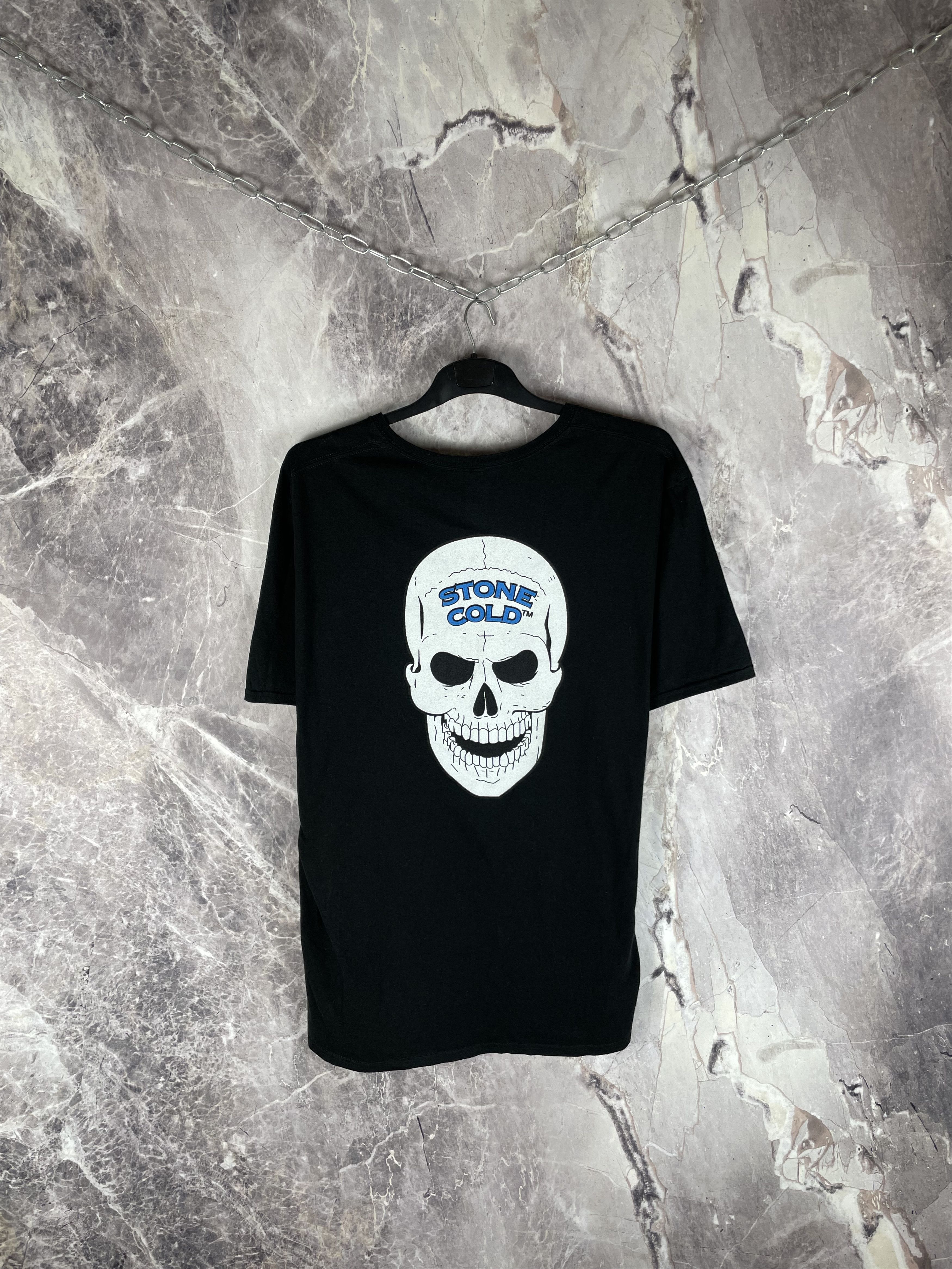 WWE Vintage Stone Cold Steve Austin 3:16 WWE skulls tee 90’s Size US XXL / EU 58 / 5 - 1 Thumbnail