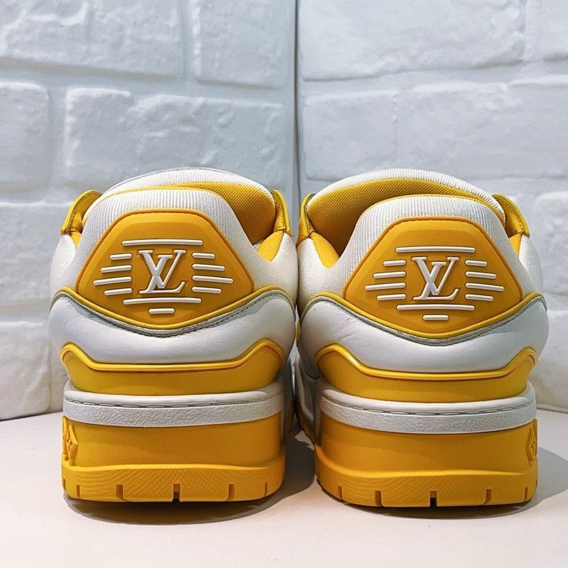 Louis Vuitton Louis Vuitton Trainer Maxi Low Top Sneakers -2508 Size US 8.5 / EU 41-42 - 3 Thumbnail