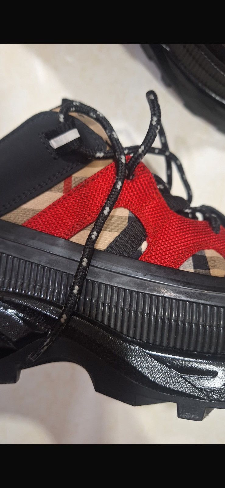 Burberry Burberry arthur vintage chunky sneakers unisex Size US 5 / EU 37 - 7 Thumbnail