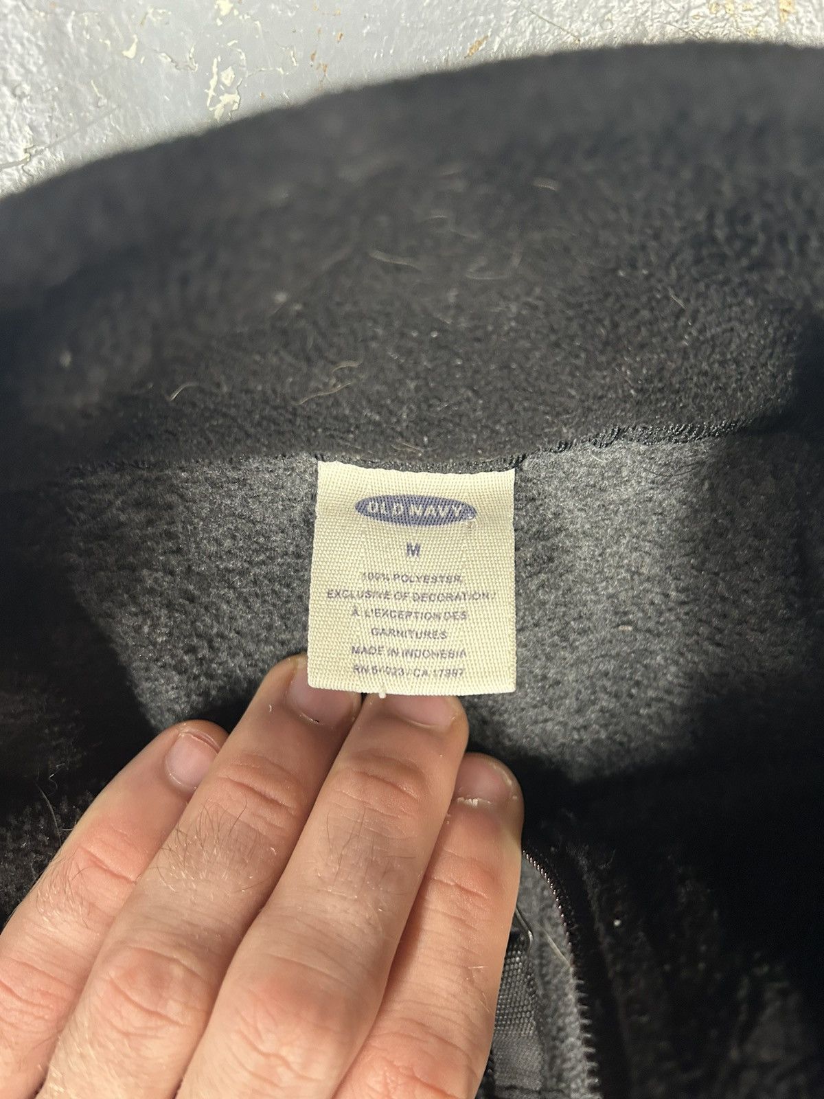 Old Navy × Vintage Crazy Vintage Y2K Grey Old Navy Pullover Fleece Quarter Zip Size US M / EU 48-50 / 2 - 3 Thumbnail