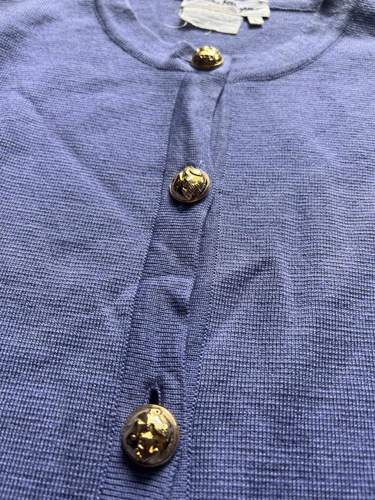 Salvatore Ferragamo Salvatore Ferragamo Knitted Long Button Up Cardigan/Sweater Size L / US 10 / IT 46 - 6 Thumbnail