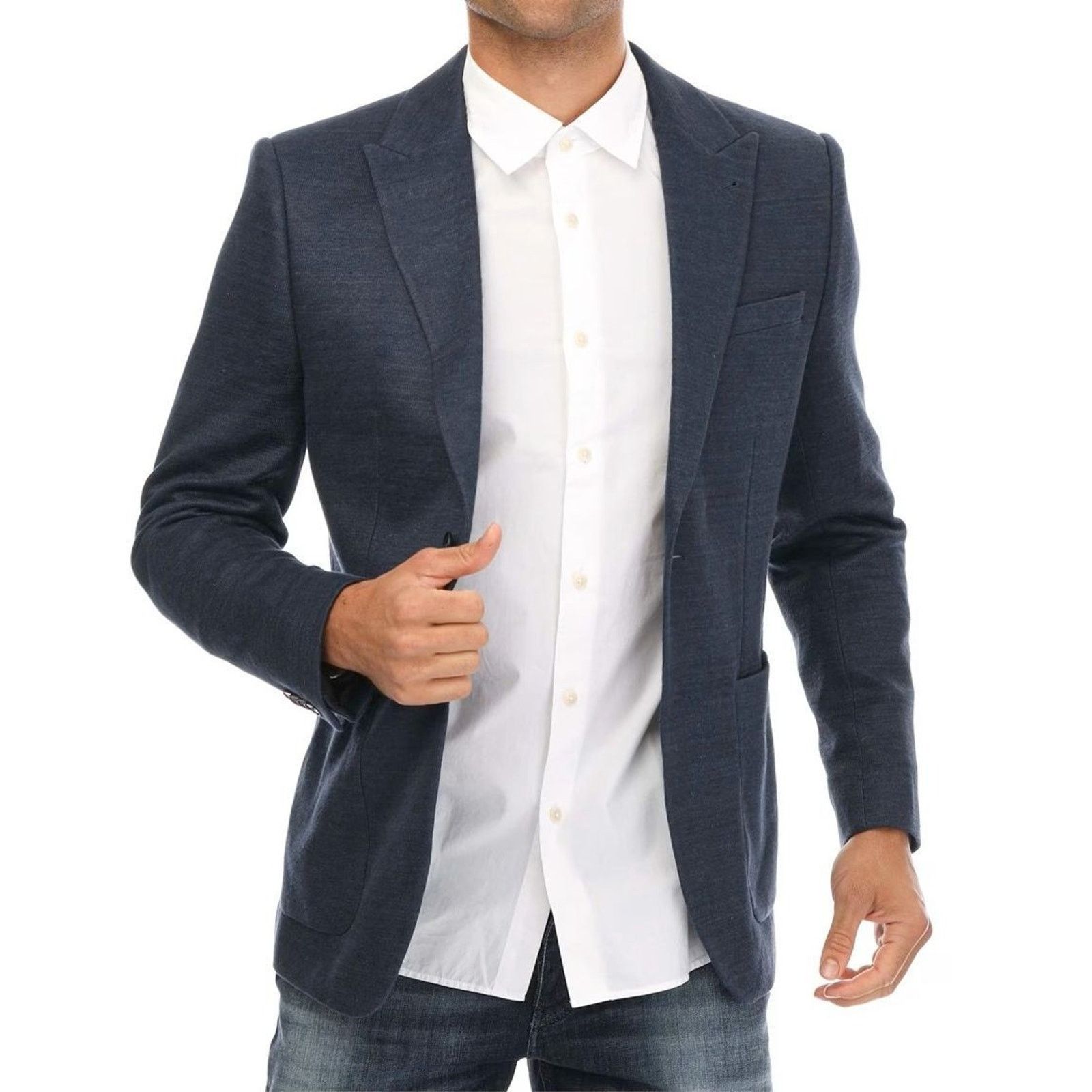 Ted Baker NWT TED BAKER Keanuj Slim Fit Jersey Jacket Blazer Sz 3 $475 Size 38R - 1 Thumbnail