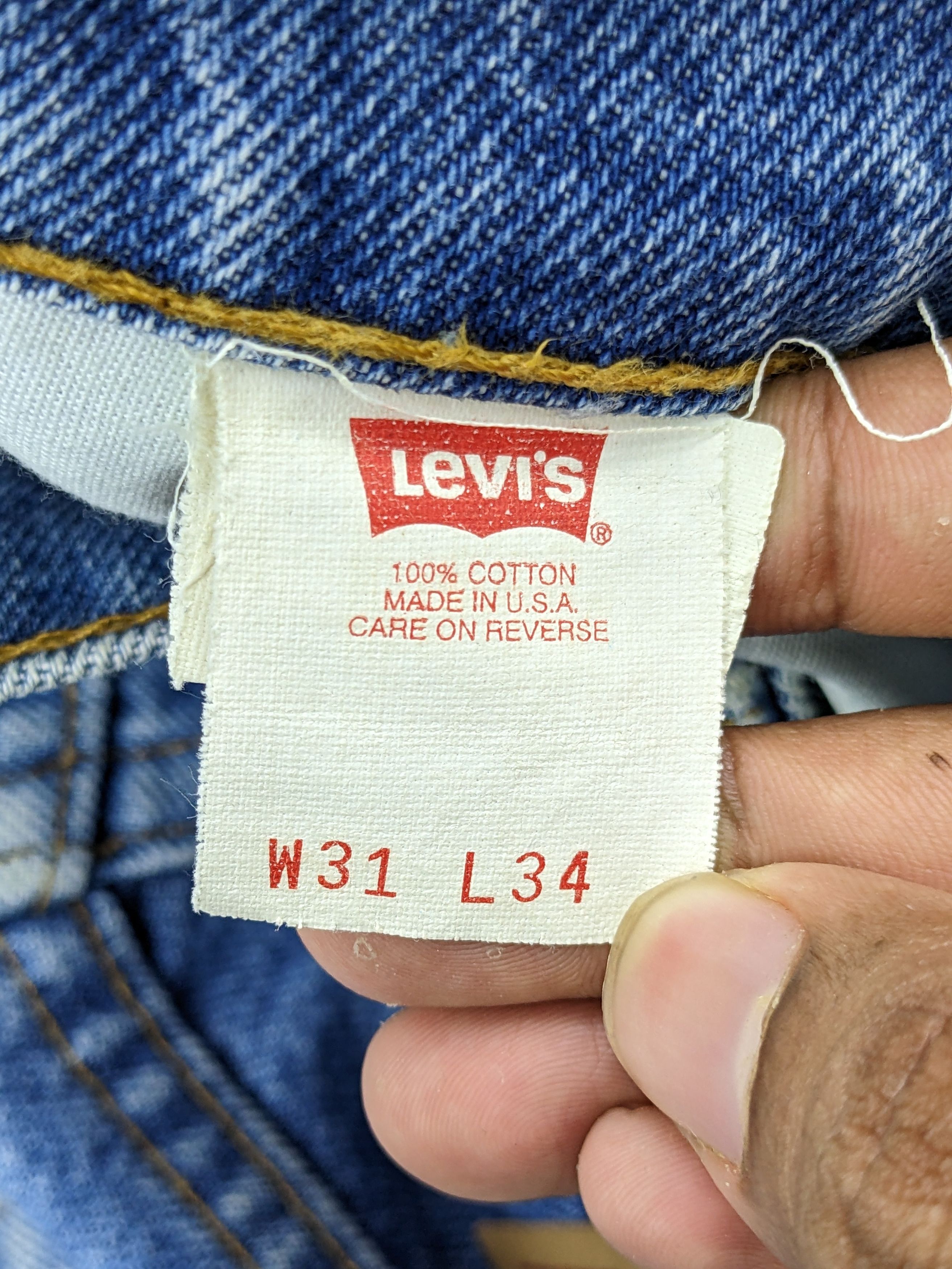 Levi's × Vintage Vintage 90s Levis 510 Faded Blue Jeans Size US 29 - 6 Thumbnail