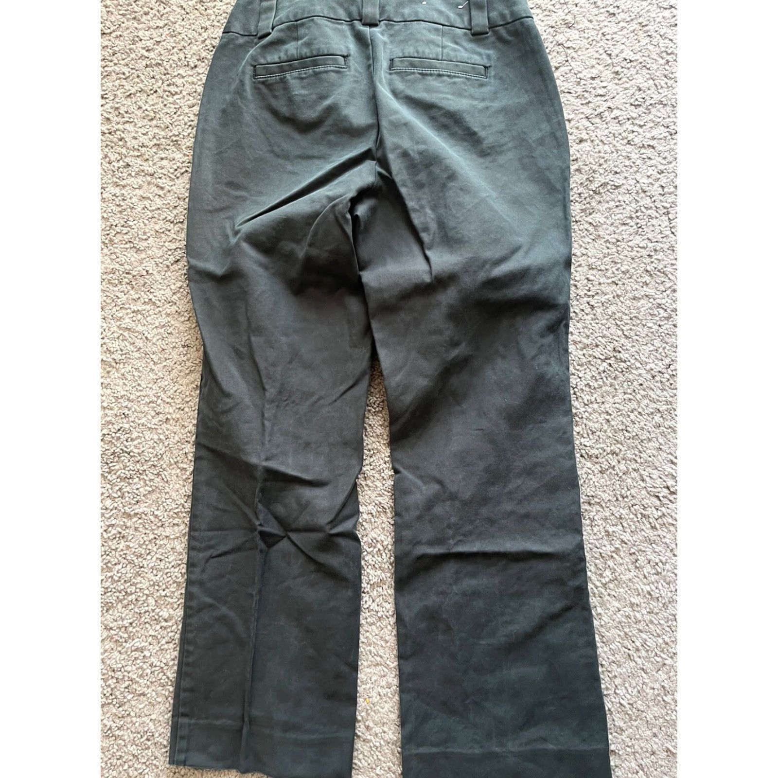 Gap Gap Pants Women's Size 2 Ankle Black Stretch Bootcut Denim Cotton Blend Solid Zip Womens Size 26" / US 2 / IT 38 - 5 Thumbnail