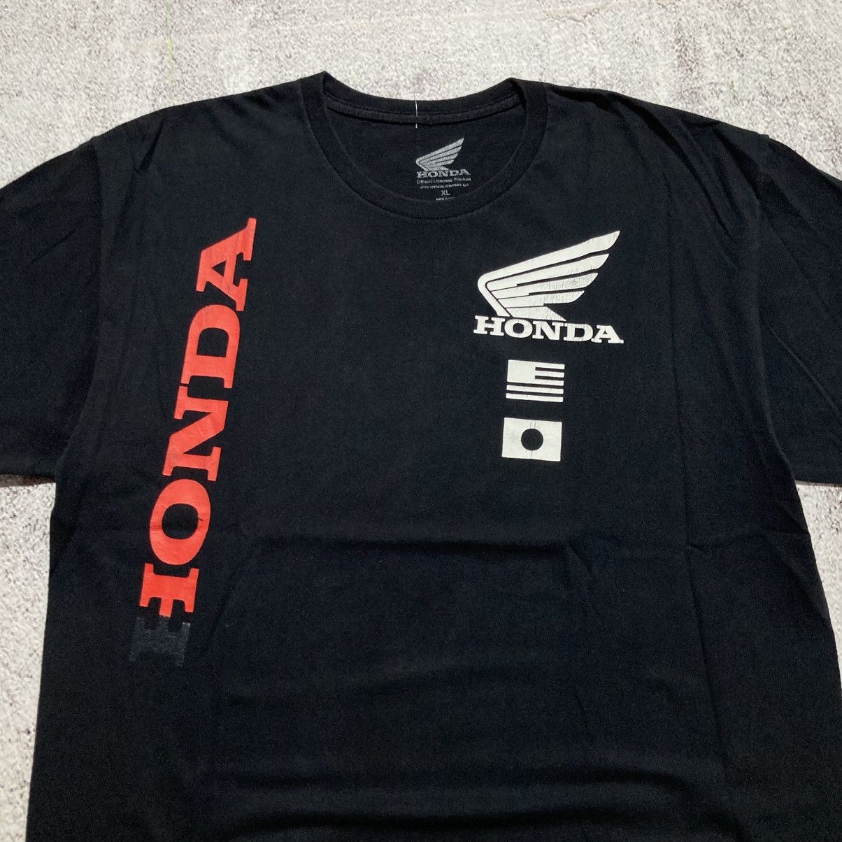 Honda Vintage Honda Hot Lap Logo Graphic T-shirt Black Size US XL / EU 56 / 4 - 2 Thumbnail