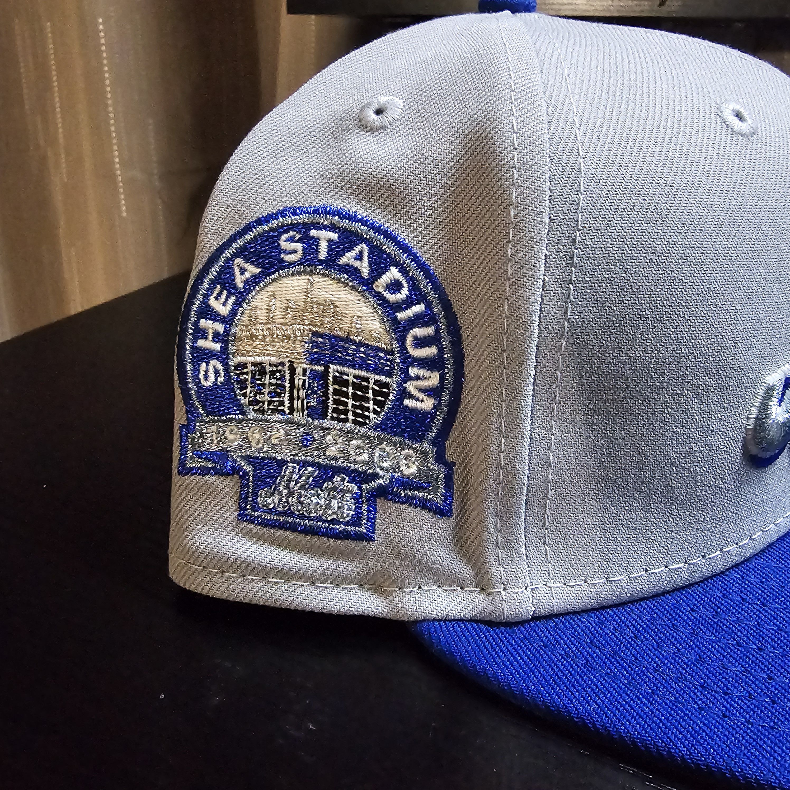 New Era Mets Cloudy Skies Metallic Stitching Size ONE SIZE - 2 Thumbnail