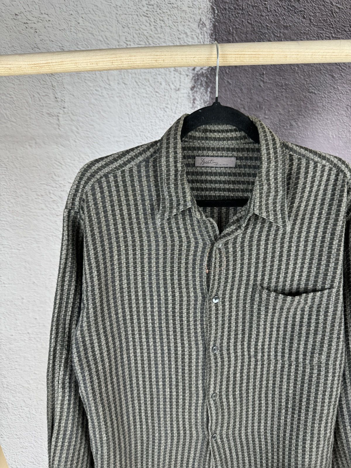 Japanese Brand × Vintage BART from JO-EL atelier checkered flannel Japan Shirt Size US M / EU 48-50 / 2 - 3 Thumbnail
