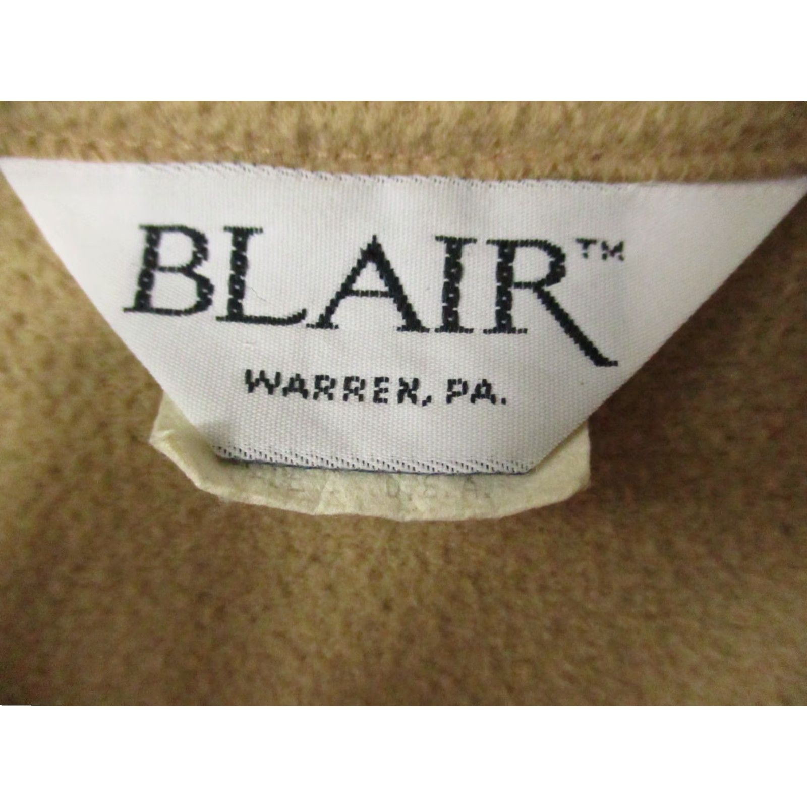 Blair VINTAGE Blair Jacket Women XL Fleece Brown Made in USA Pockets Full Zip USA Theme 90s? Size XL / US 12-14 / IT 48-50 - 6 Thumbnail