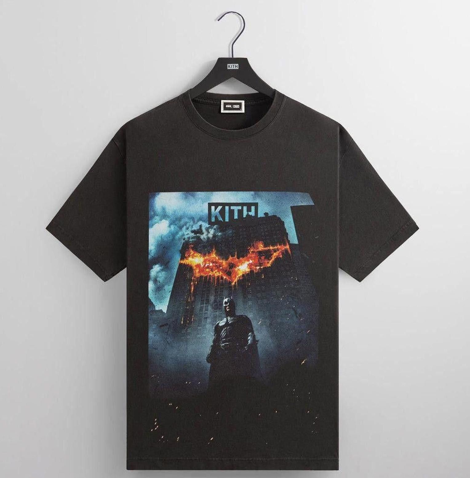 KITH × バットマン ジョーカーTシャツ Lサイズ ブラック​ kith × batman ジョーカーtee Lサイズ