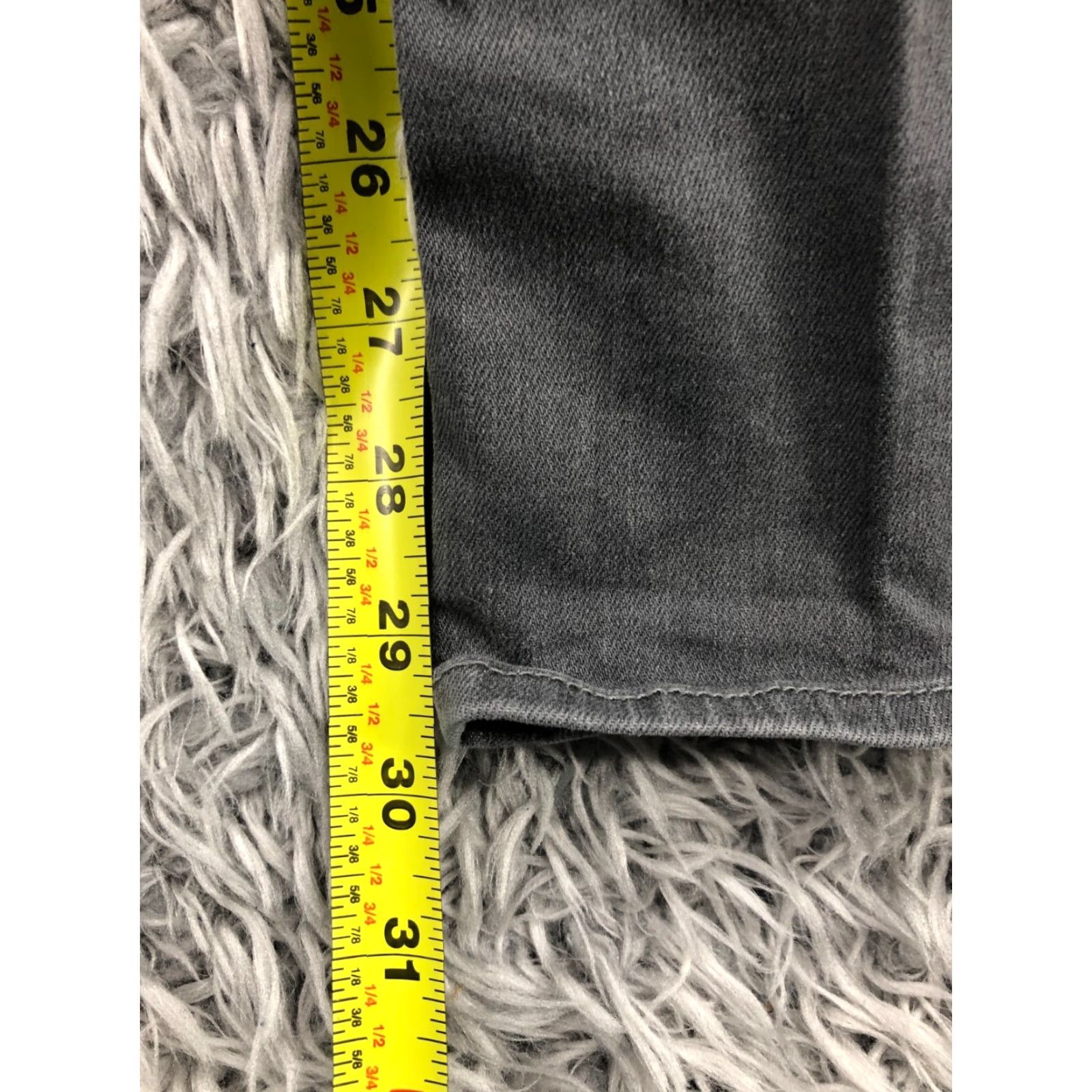 Rag & Bone rag & bone Jeans Womens 27 Skinny Gray Medium Modern 5-Pocket Regular Jeans Size 32" / US 10 / IT 46 - 3 Thumbnail