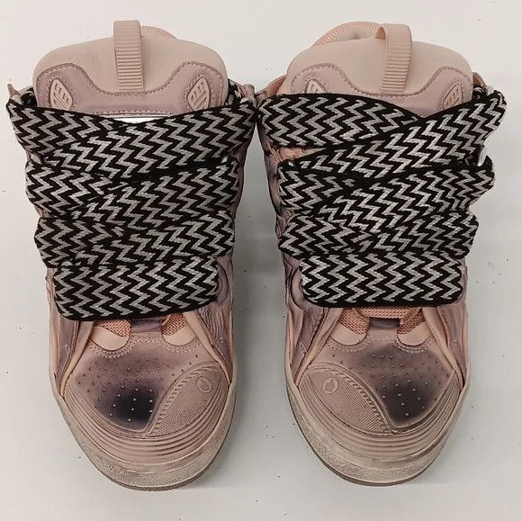 Lanvin Lanvin Men's Curb Chunky Distressed Sneakers - EU43/US10 Size US 10 / EU 43 - 3 Thumbnail