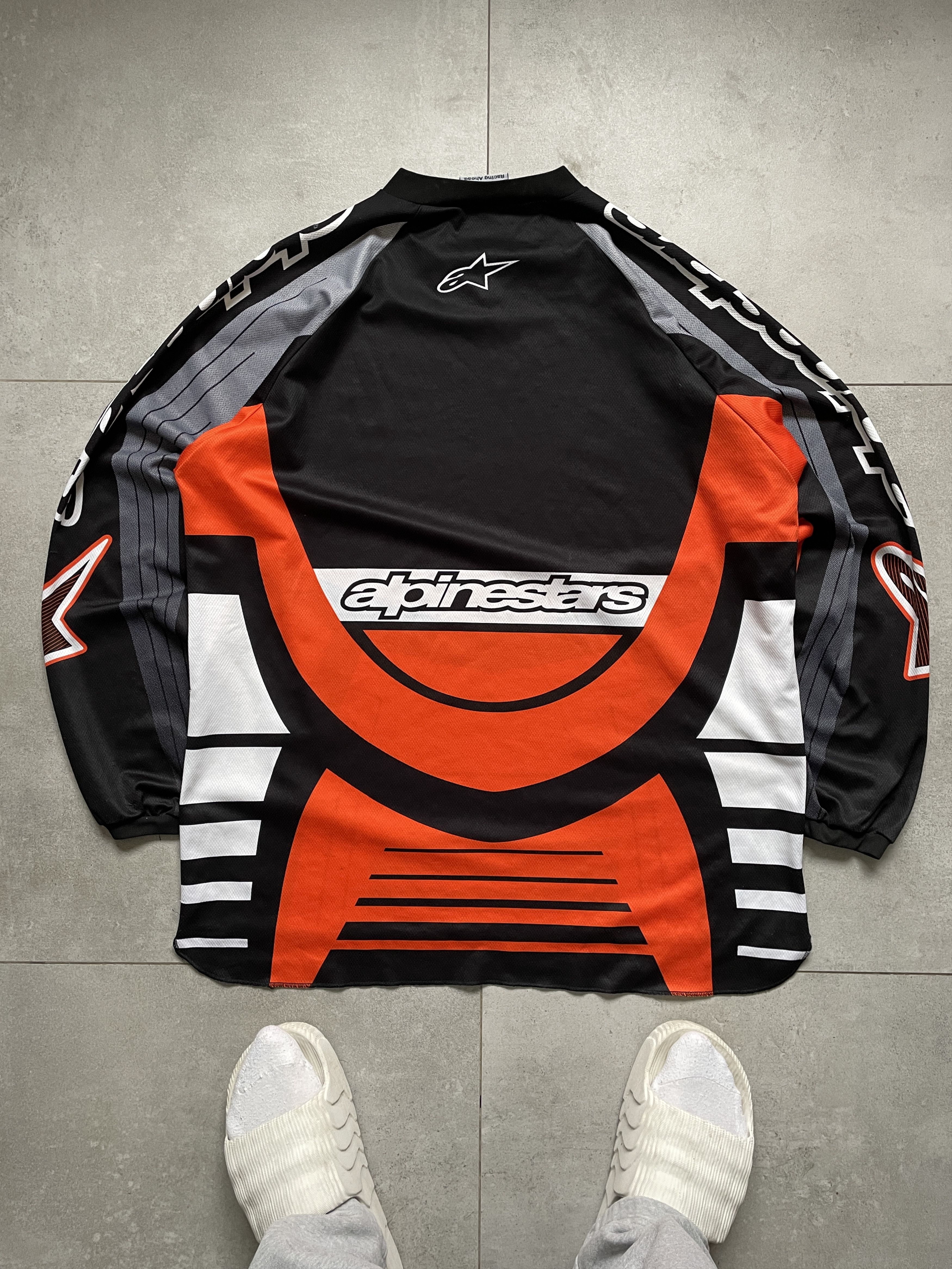 Alpinestars × Fox Racing Y2K ORANGE ALPINESTARS MOTOSPORT LONGSLEEVE JERSEY Size US XXL / EU 58 / 5 - 2 Thumbnail