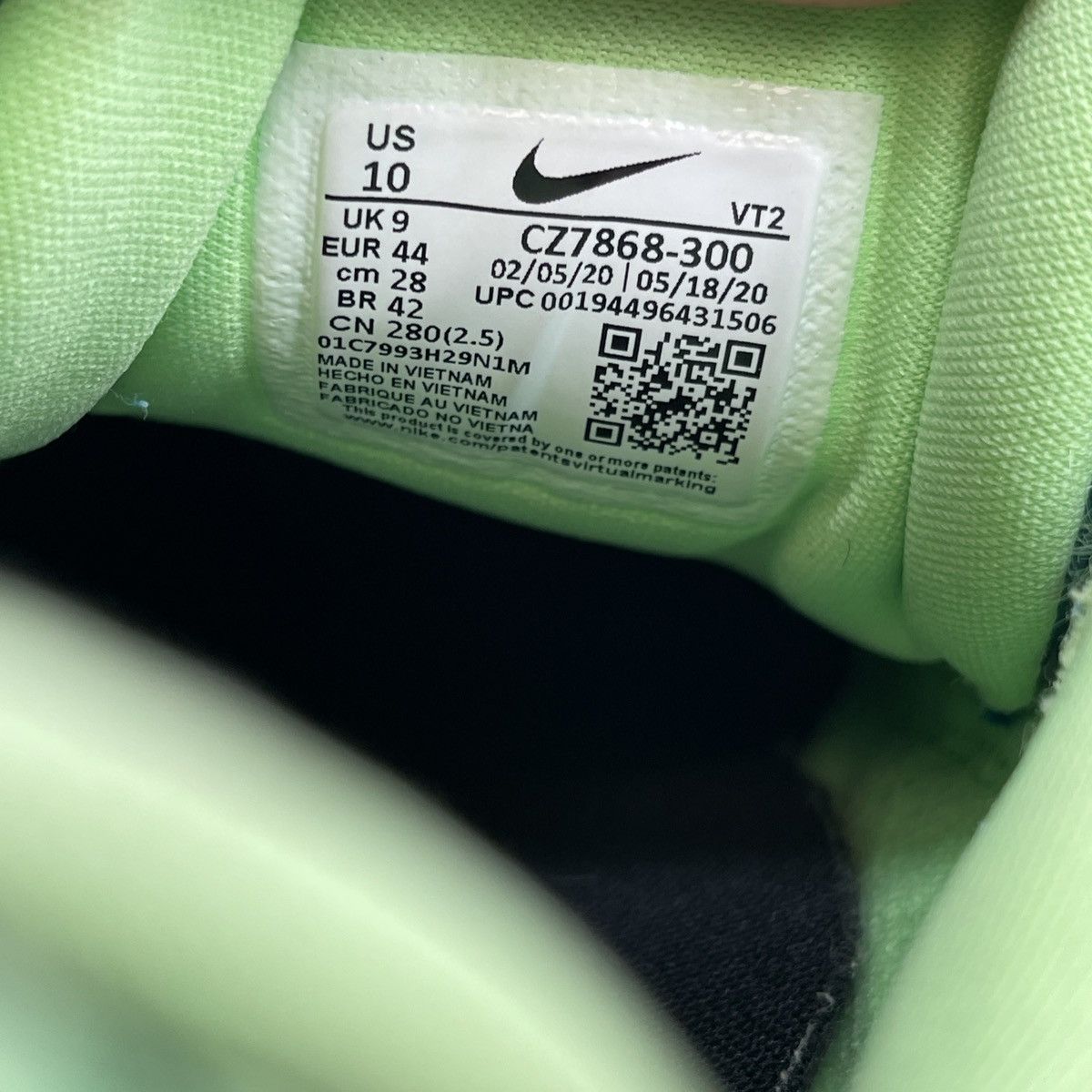 Air max 97 green Abbys illusion green