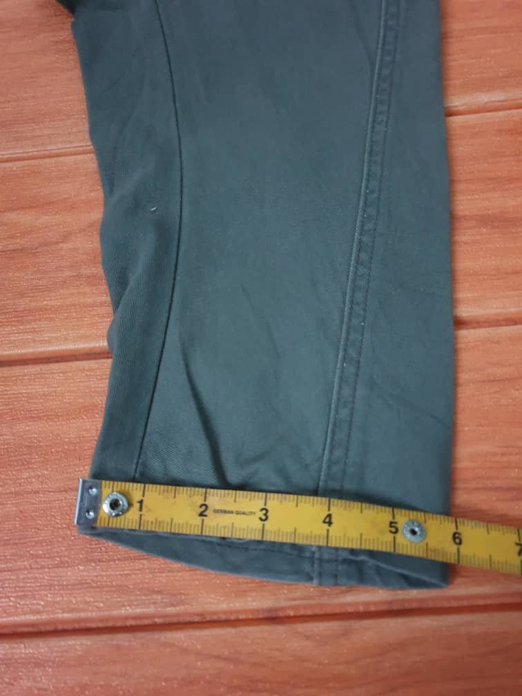 Japanese Brand 💥Riche Glamour green military pant Size US 31 - 4 Thumbnail
