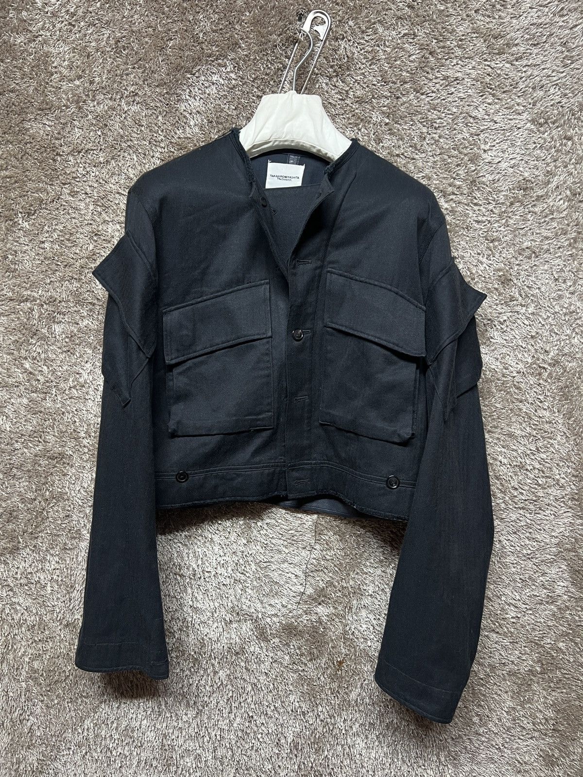 Takahiromiyashita The Soloist. AW17 Cut-Off Crop Jacket Size US M / EU 48-50 / 2 - 2 Thumbnail