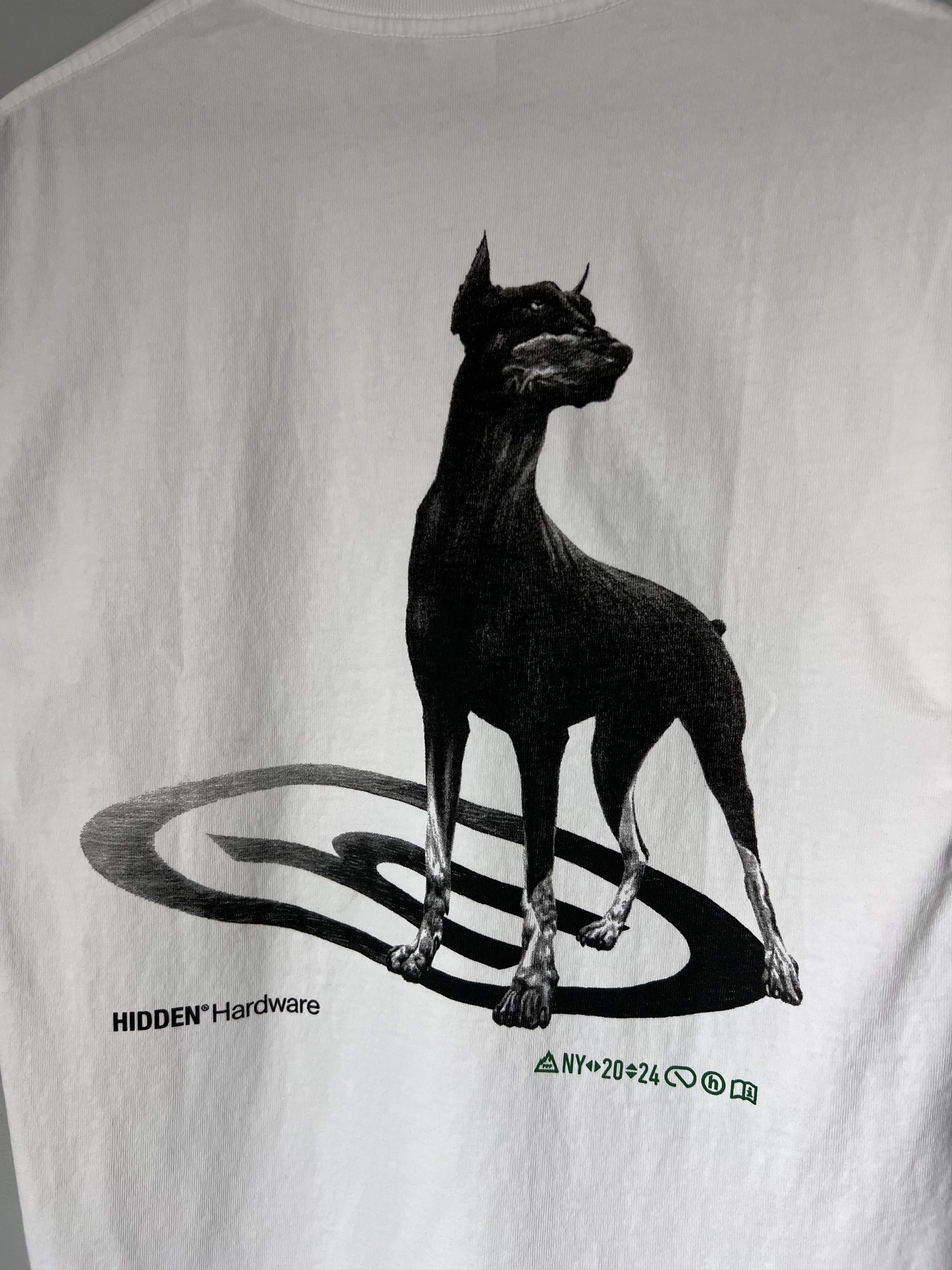 HIDDEN Hidden NY Hound Tee in White Size US S / EU 44-46 / 1 - 2 Thumbnail