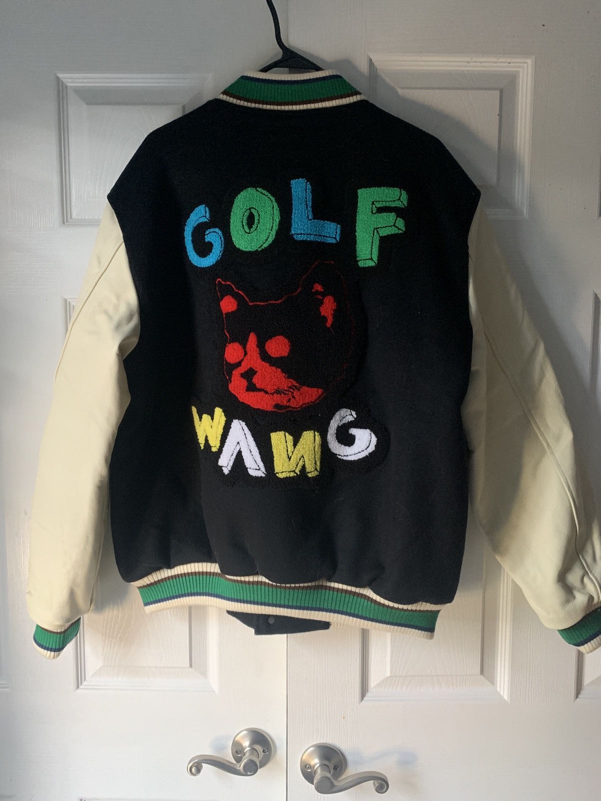 Golf Wang Golfwang Wolf 10 year anniversary varsity Jacket Size US L / EU 52-54 / 3 - 2 Thumbnail