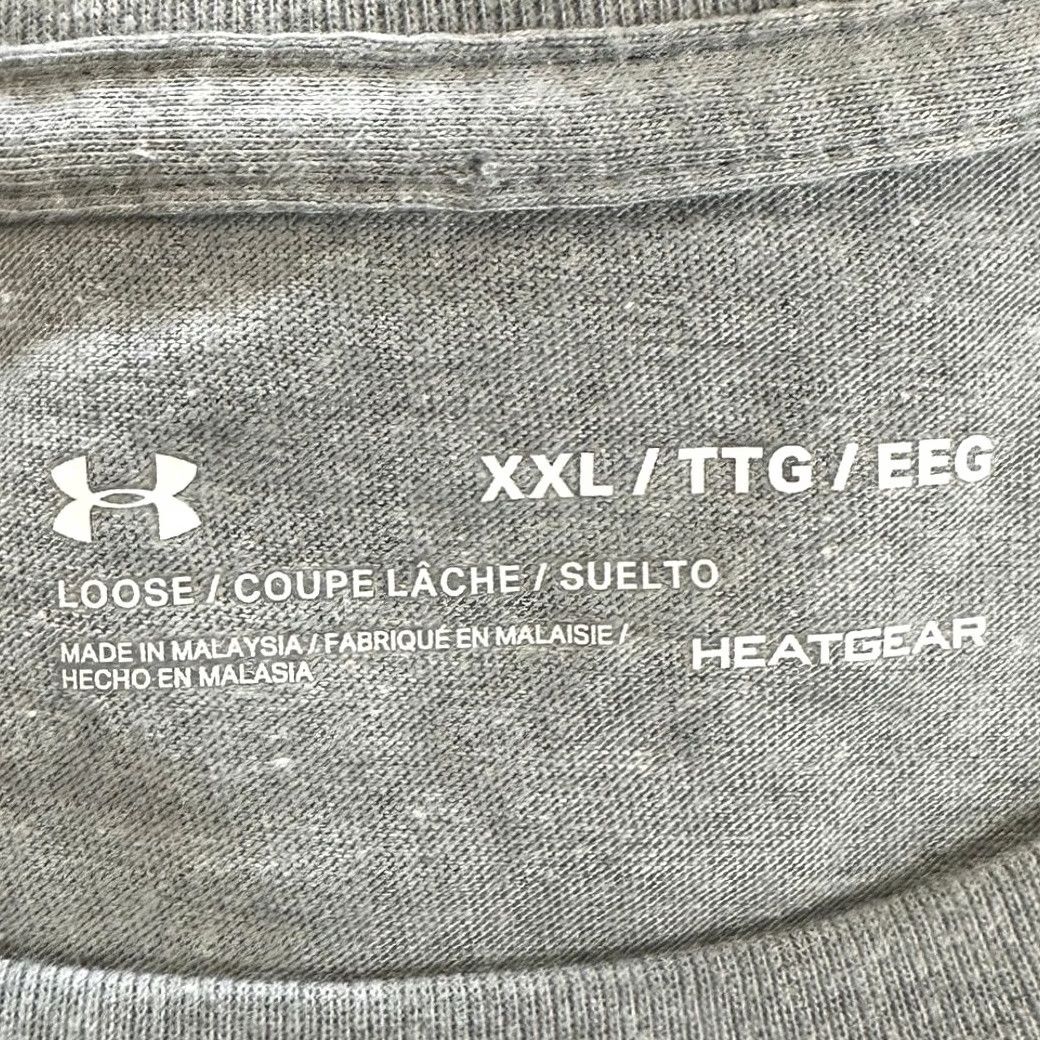 Under Armour Steph Curry Golden State Warrior T-Shirt Men 2XL Heat Gear Gray NBA Under Armour Size US XXL / EU 58 / 5 - 4 Thumbnail