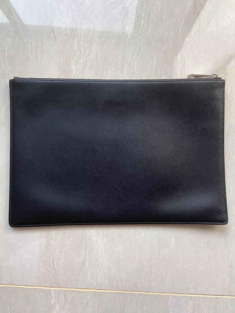 Givenchy Givenchy Cowhide Envelope Clutch Bag, Black Size ONE SIZE - 8 Thumbnail