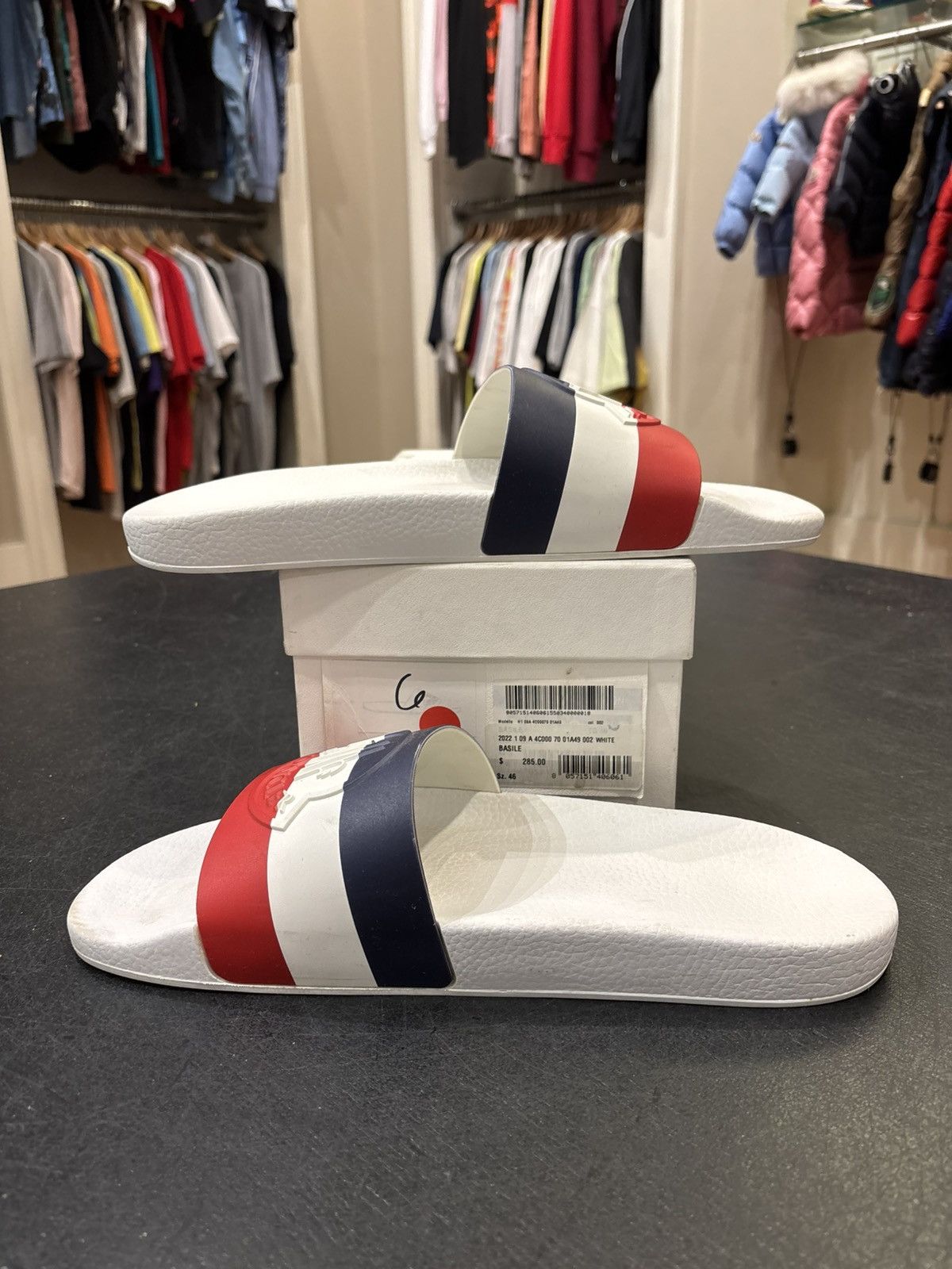 Moncler Moncler Slides Size US 13 / EU 46 - 2 Thumbnail
