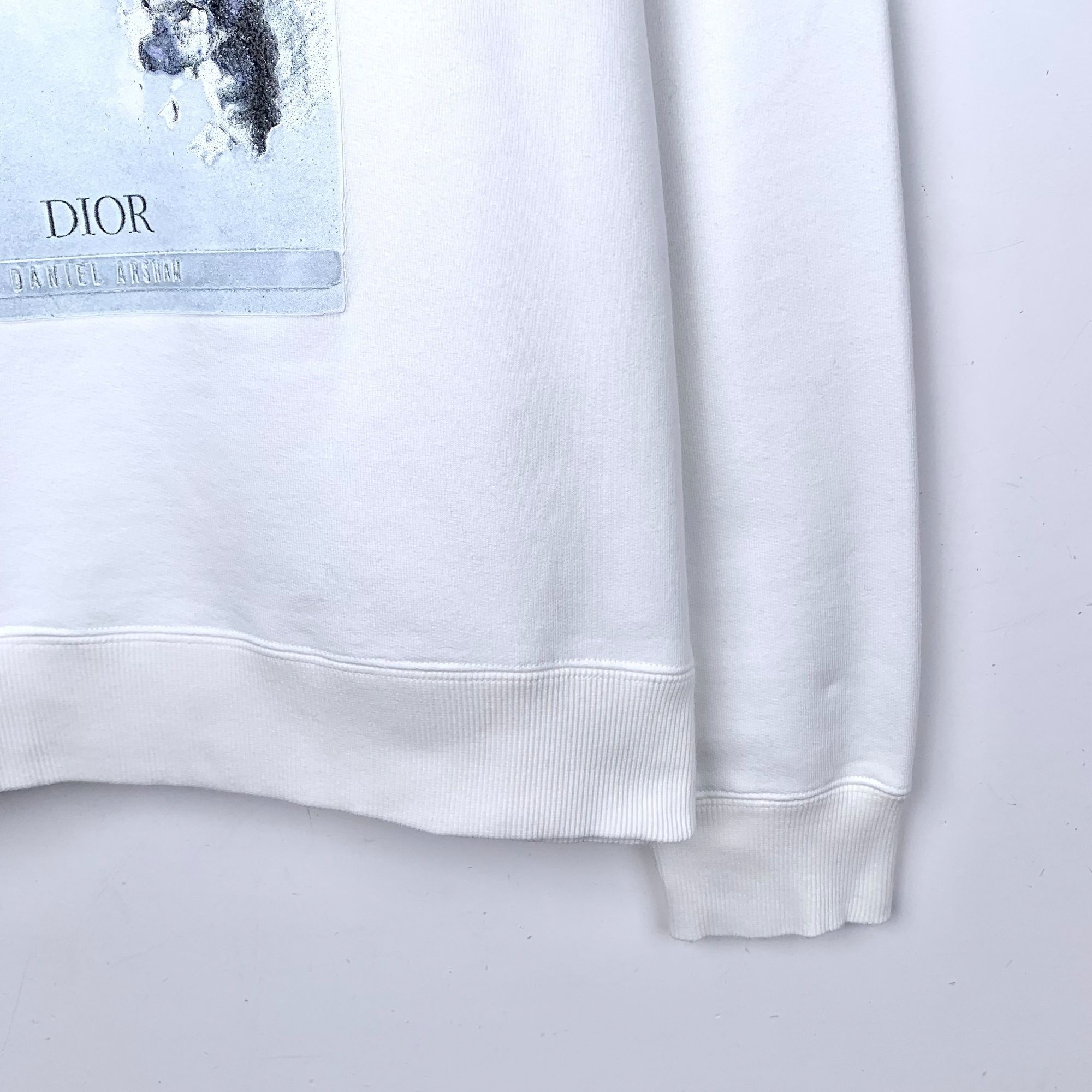 Dior Christian Dior White Graphic Print Crewneck Sweatshirt XS 10 Size US XS / EU 42 / 0 - 6 Thumbnail