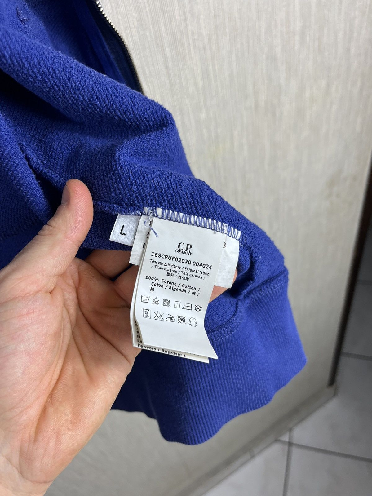 C.P. Company × Japanese Brand × Vintage Vintage C.P. Company google japan basic y2k mask zip hoodie Size US L / EU 52-54 / 3 - 16 Thumbnail