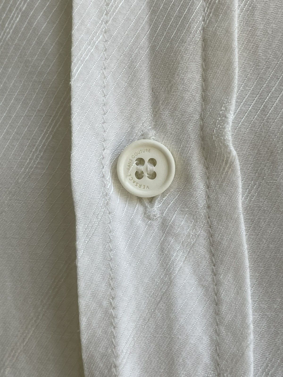 Versace Versace Monogram Vintage Button Up Shirt Size US XL / EU 56 / 4 - 9 Thumbnail