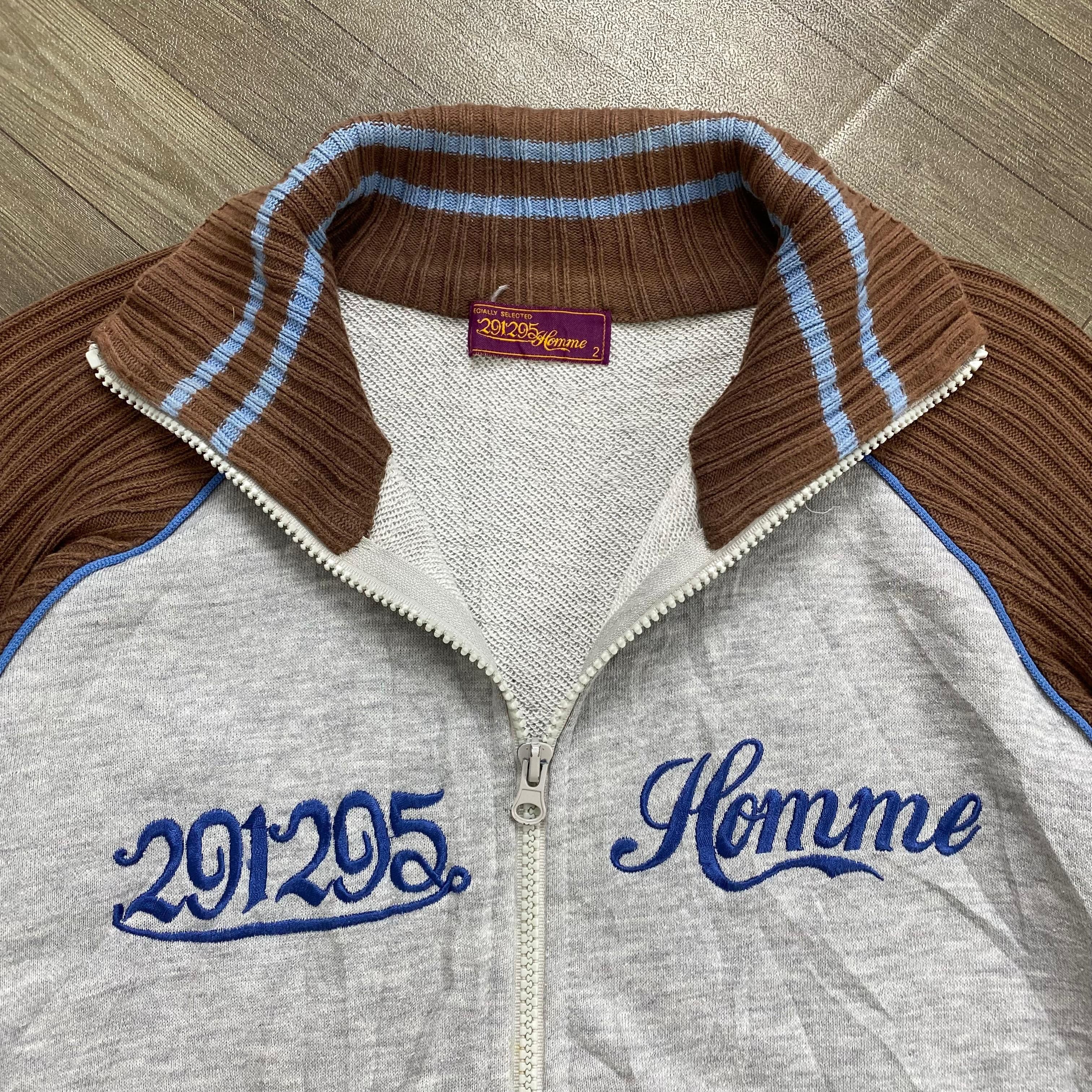 291295=Homme Vintage 291295=Homme Embroidery 2tone Lgb Style Track Jacket Size US M / EU 48-50 / 2 - 4 Thumbnail