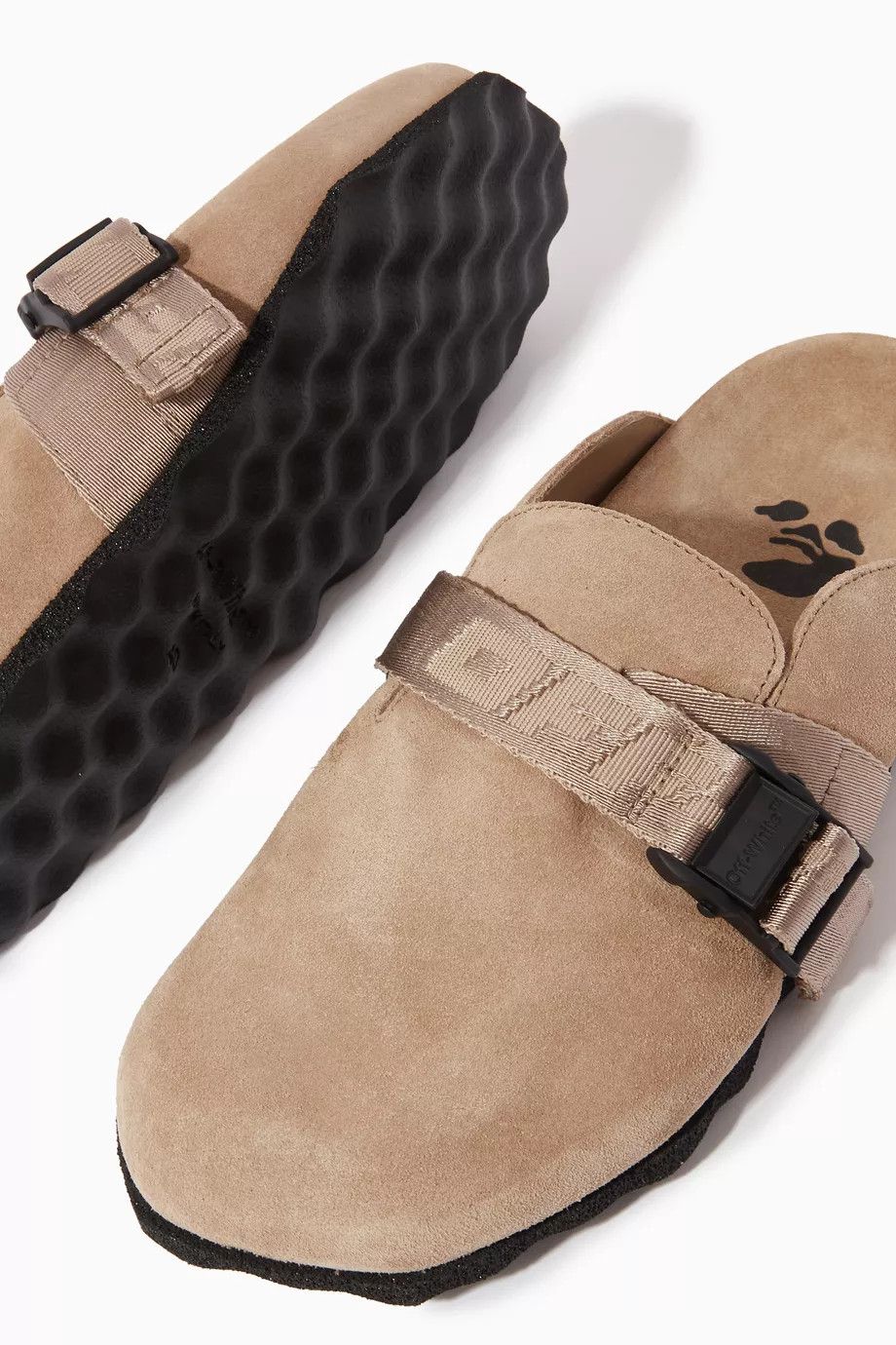 Off-White o1y1225 Mules in Beige Size US 6 / IT 36 - 4 Thumbnail