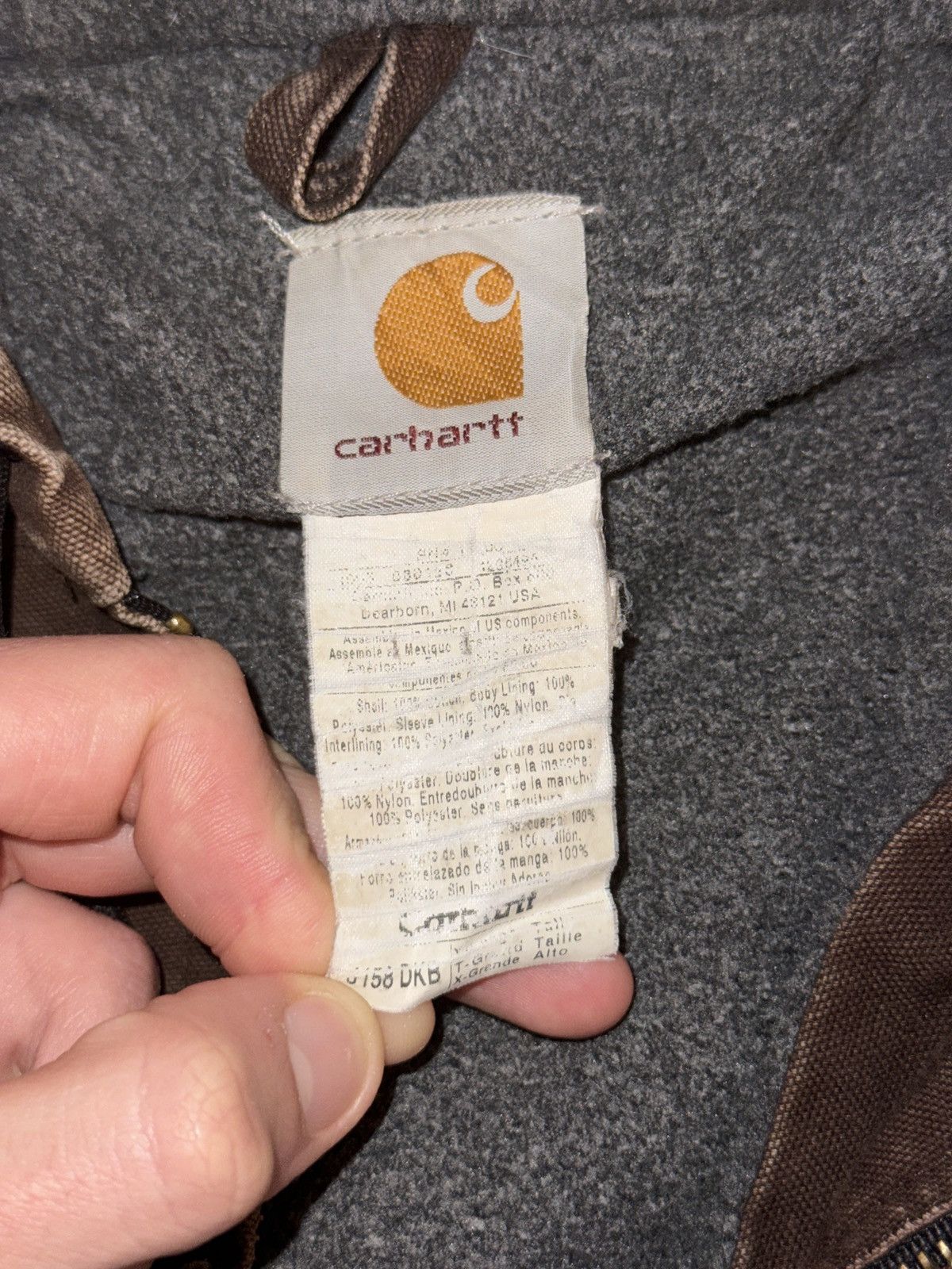 Carhartt Carhartt Active Jacket J158 DKB 2001 Size US L / EU 52-54 / 3 - 5 Thumbnail