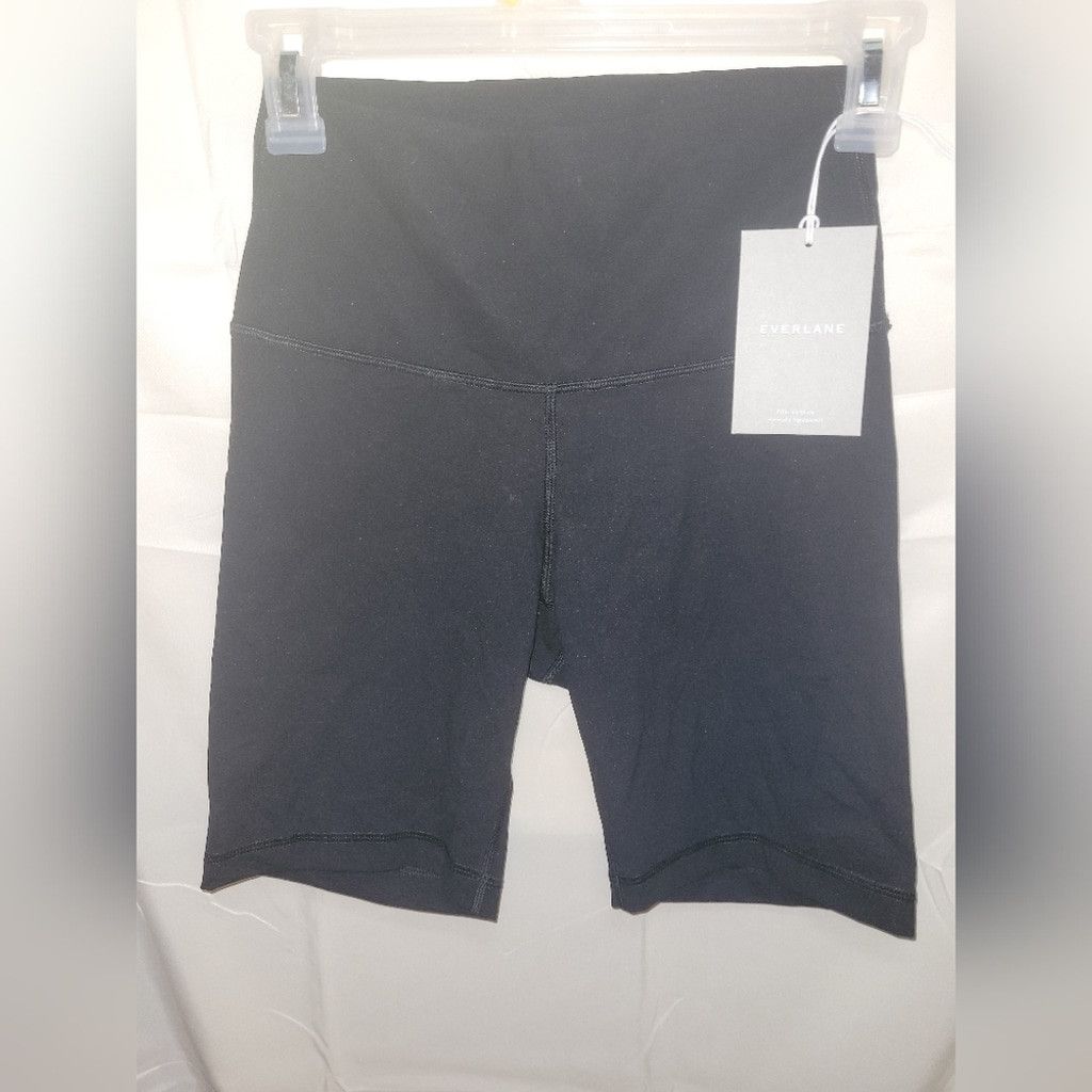 Everlane Everlane the performance bike shorts, black, nwt Small Size 27" / US 4 / IT 40 - 1 Thumbnail