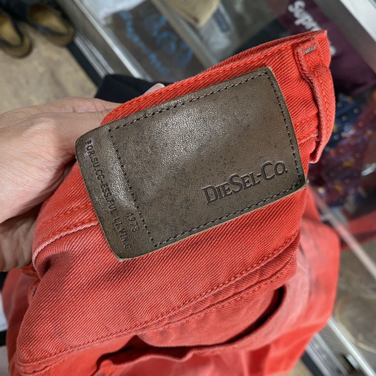 Diesel Diesel Krayver Vintage Red Distressed Jeans Size US 34 / EU 50 - 18 Thumbnail