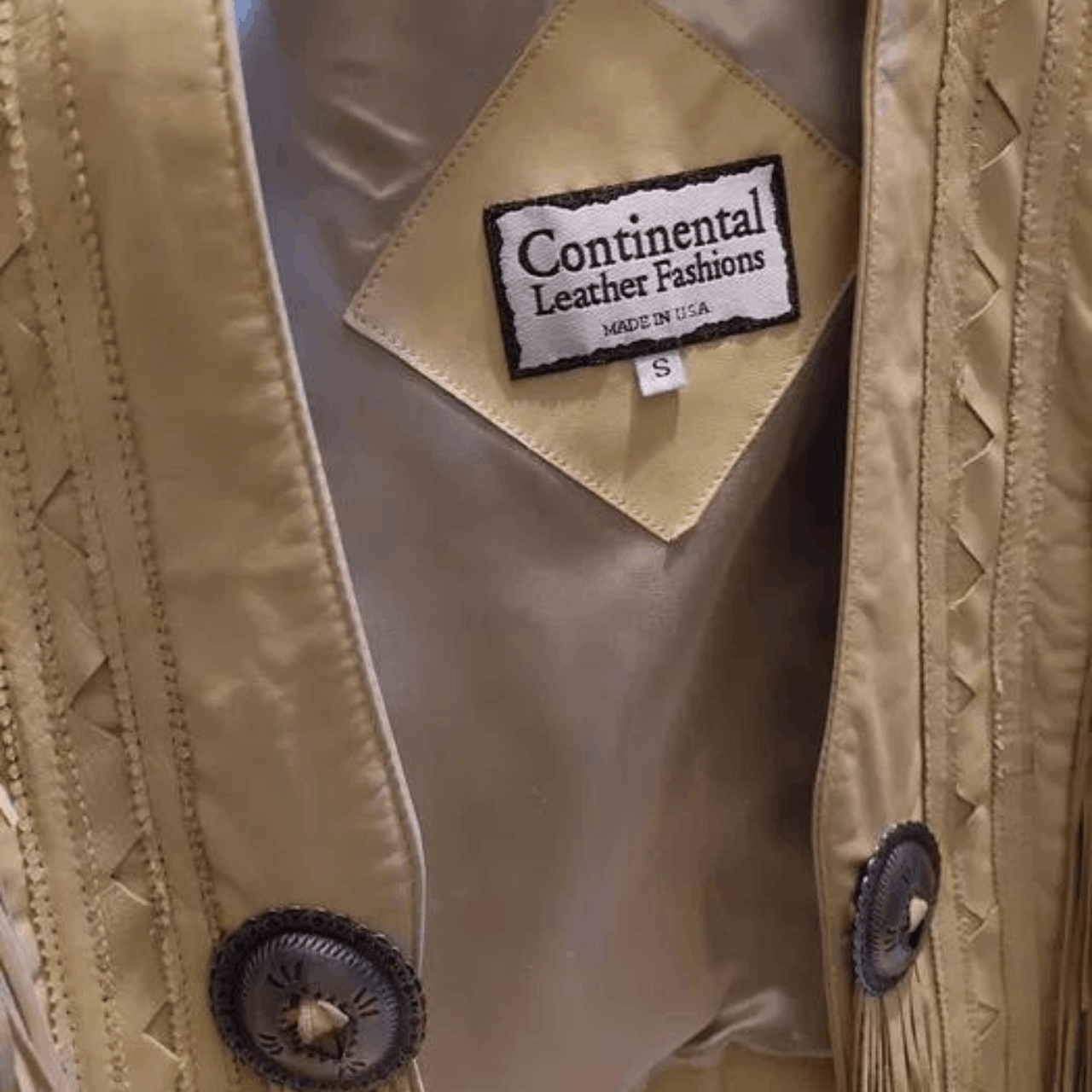 Western Rise Western leather Jacket Continental sz S Size S / US 4 / IT 40 - 2 Thumbnail