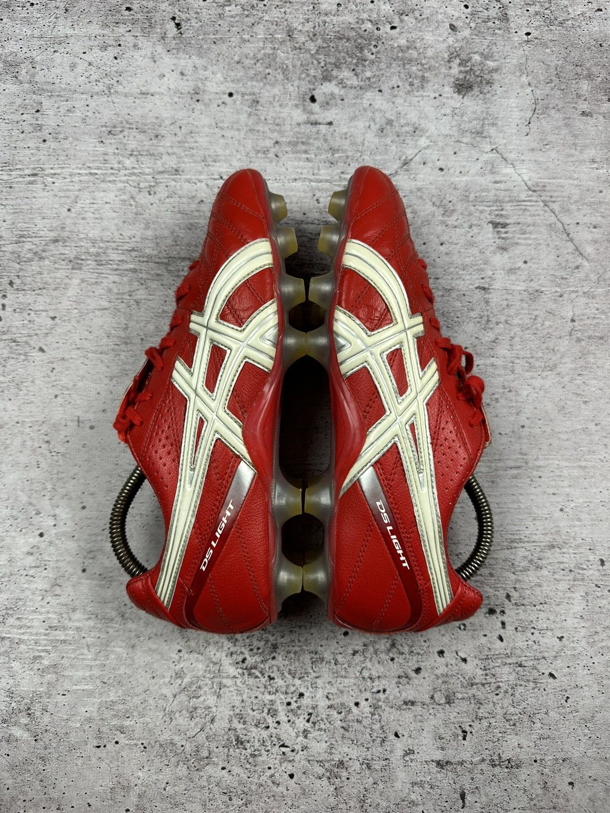 Asics Vintage Asics GS Light 4 Leather Soccer Shoes Size US 7.5 / EU 40-41 - 7 Thumbnail