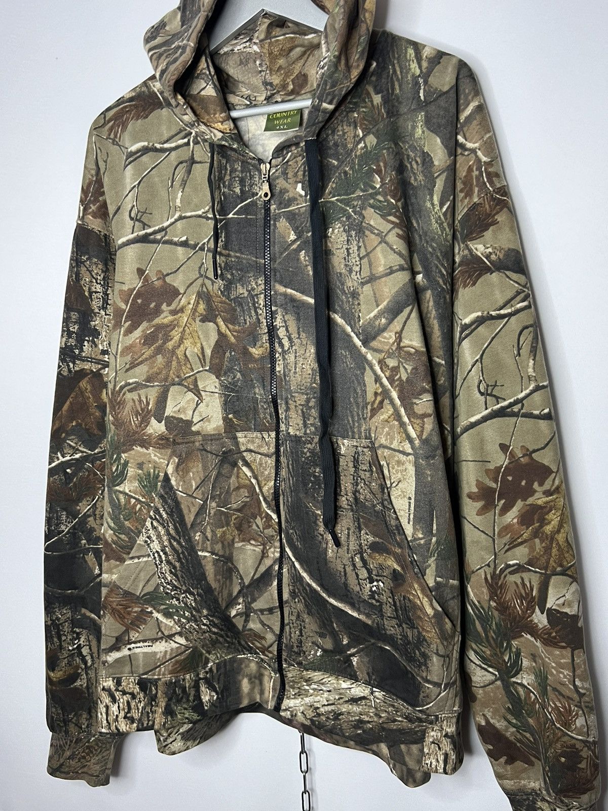 Other 🔥 Vintage Realtree Full Zip Camo Hoodie Y2K Hype Rare 🔥 Size US XXL / EU 58 / 5 - 4 Thumbnail