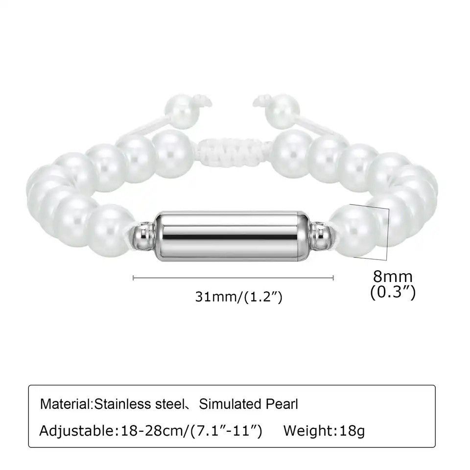Other 8MM Simulated Pearl Bracelet Size ONE SIZE - 3 Thumbnail