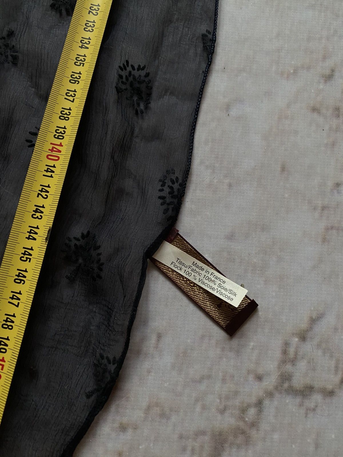 Designer × Mulberry Vintage Mulberry luxury Silk Scarf Size ONE SIZE - 3 Thumbnail