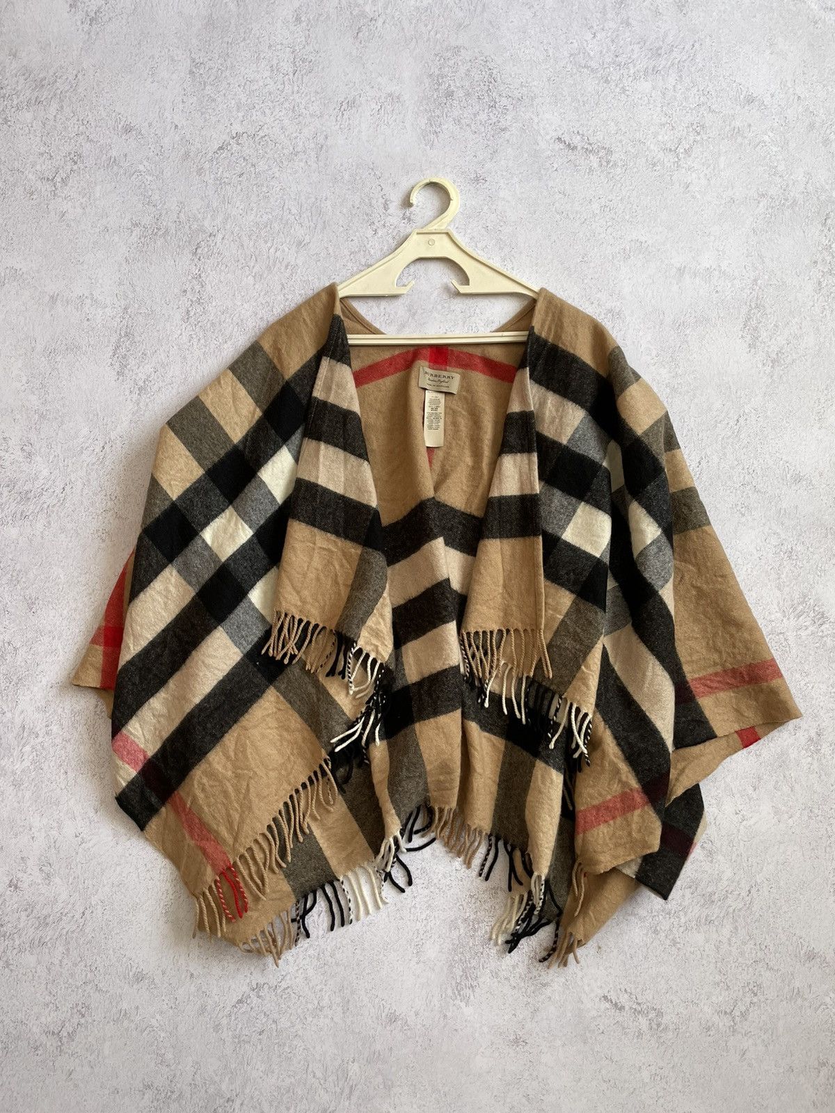 Cashmere Burberry Cape Luxury