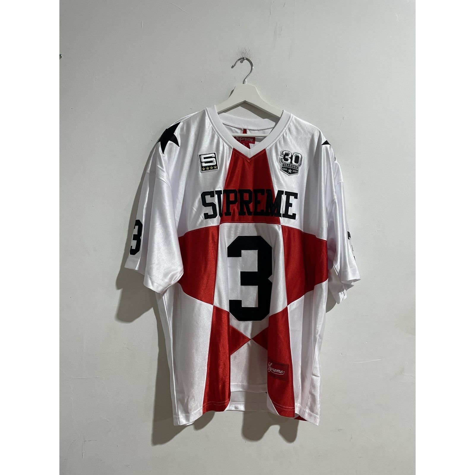 Supreme Supreme 99 Football Long sleeve shirt F/W 12 | Grailed