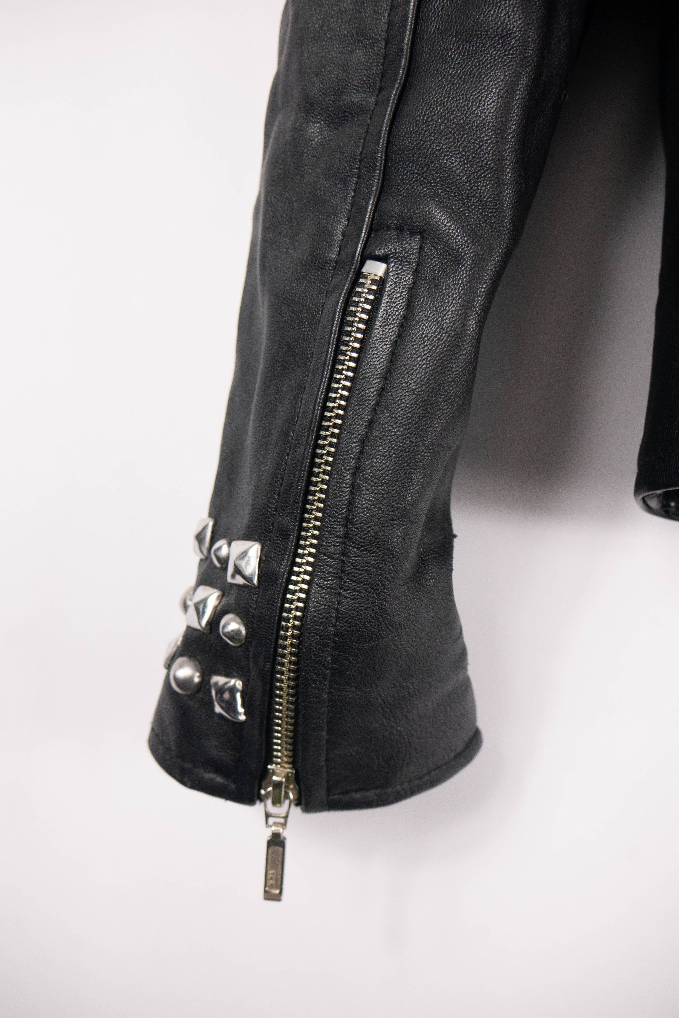 Genuine Leather × Japanese Brand Studded leather biker jacket vintage punk rock and roll Size US M / EU 48-50 / 2 - 10 Thumbnail
