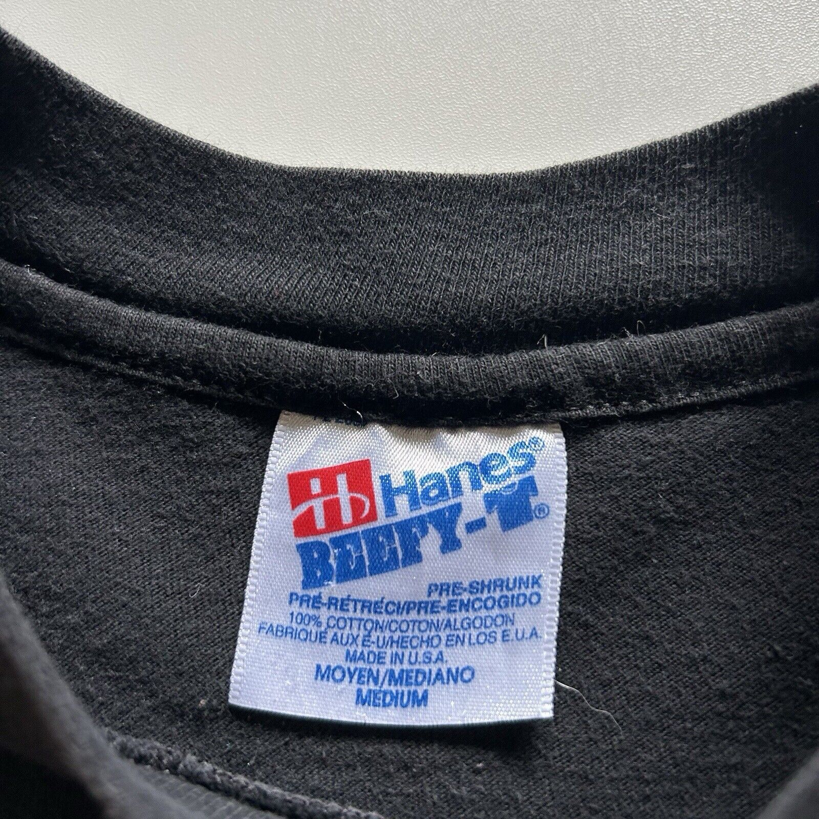 Hanes Vintage 90s No Goals No Glory Funny T Shirt Medium USA Made Size US M / EU 48-50 / 2 - 3 Thumbnail