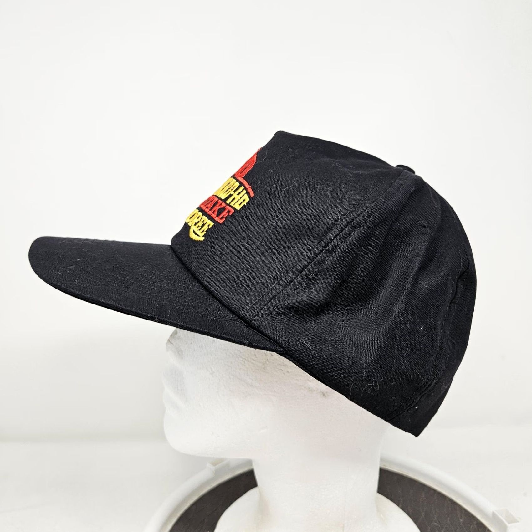 Vintage VINTAGE Mo Money Assoc Hat Cap Snap Back One Size Black Mens Grubstake Jamboree Westward-Ho Grubstake Jamboree Mens Vintage Hat Size ONE SIZE - 5 Thumbnail