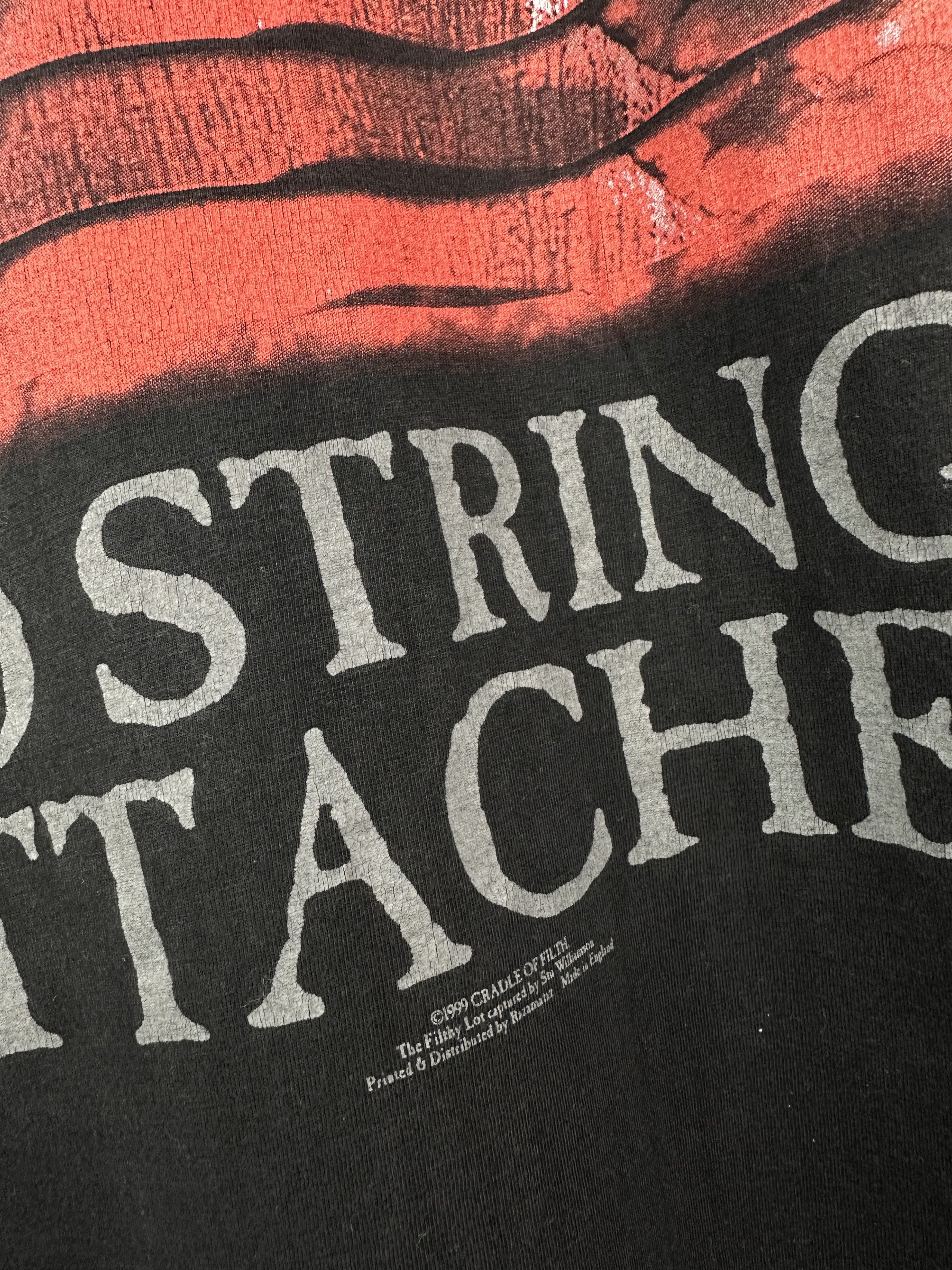 Band Tees × Vintage Vintage Cradle Of Filth No Strings Attached Long Sleeve Tee Size US XL / EU 56 / 4 - 15 Thumbnail