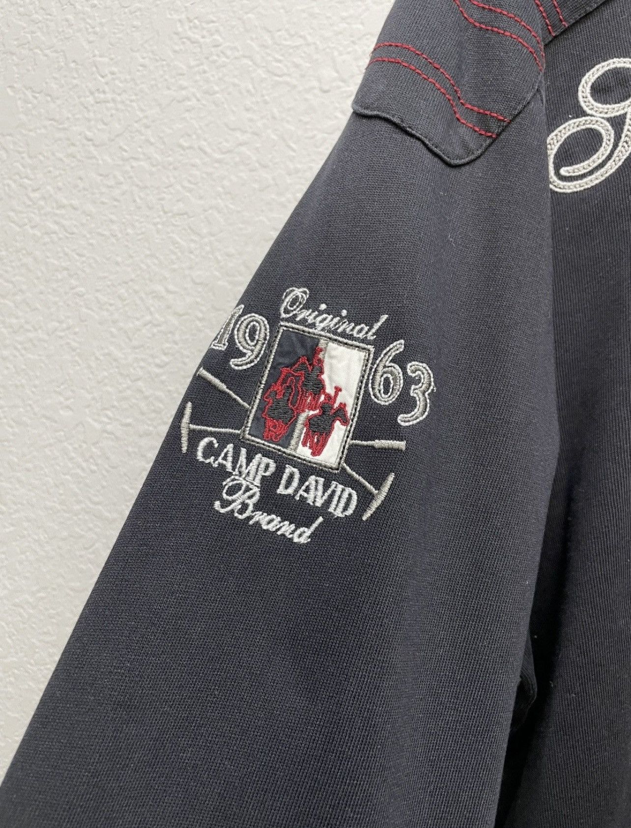 Polo Ralph Lauren Vintage Camp David Like Polo Ralph Lauren Rugby Long Sleeve Size US L / EU 52-54 / 3 - 15 Thumbnail