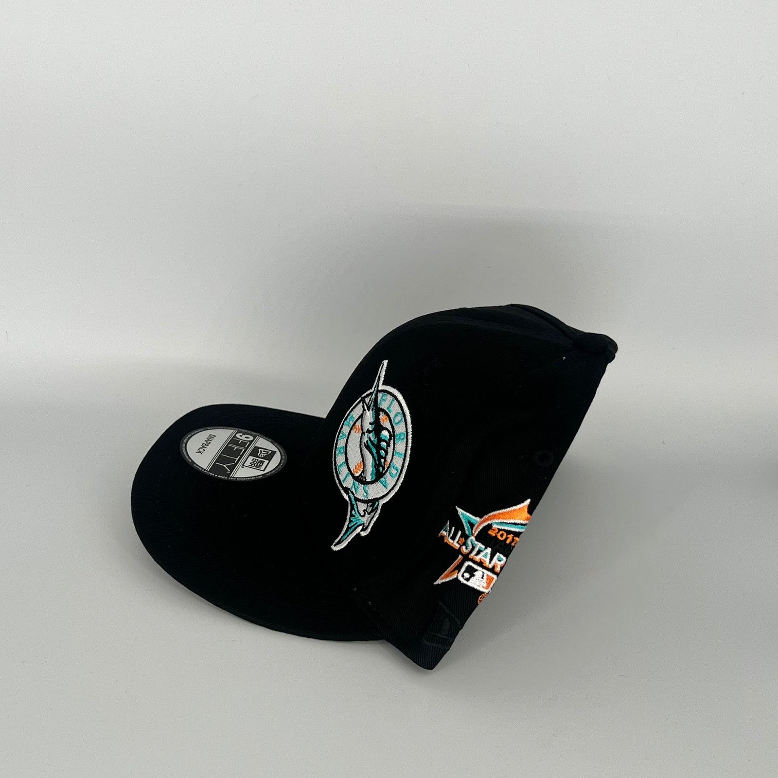 New Era Black Florida Marlins 1987 World Series 2017 All Star New E Size ONE SIZE - 3 Thumbnail