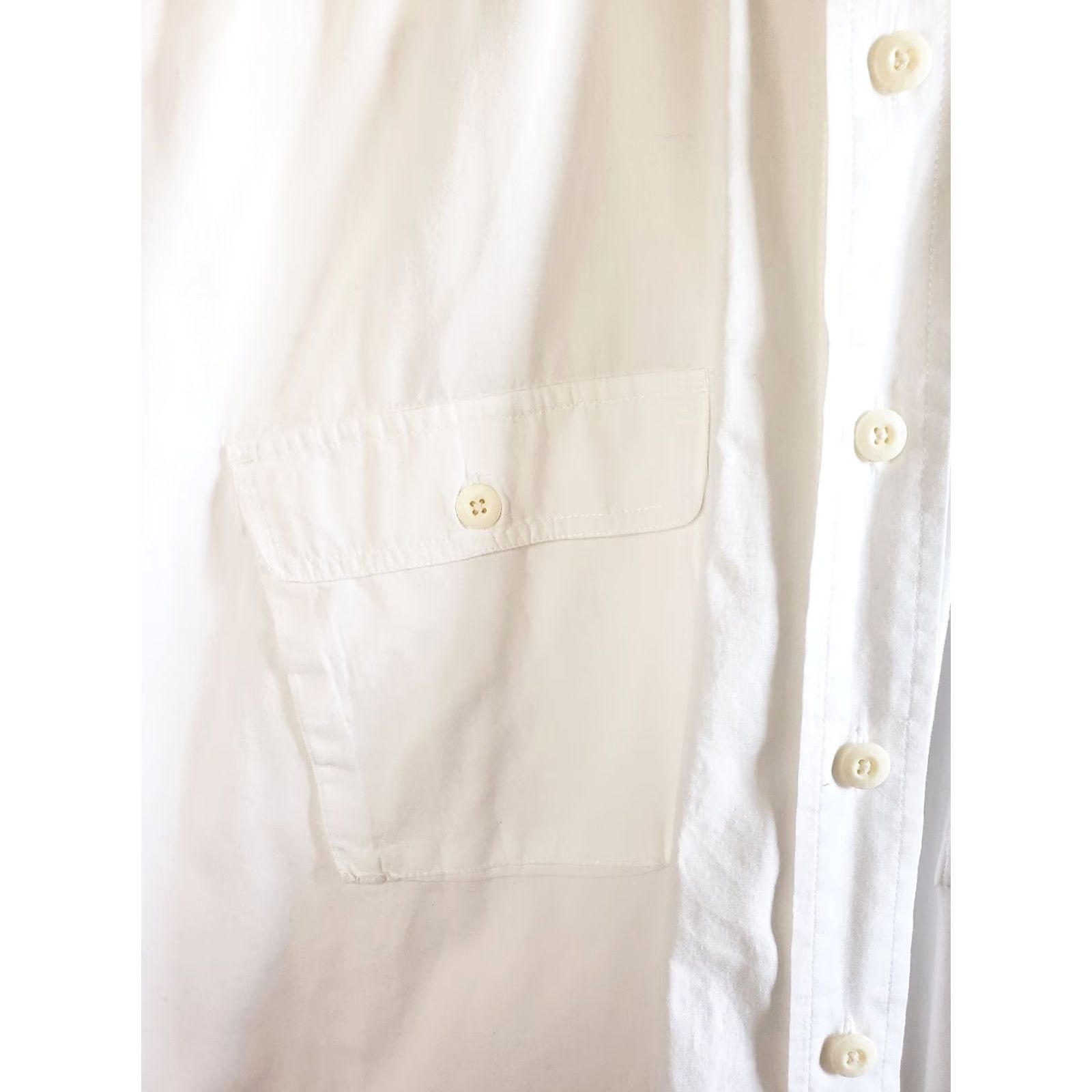 Orvis Orvis Button-Up Shirt Men L White Short Sleeve Cotton Fishing Collared Pocketed Casual Travel Workwear Size US L / EU 52-54 / 3 - 4 Thumbnail
